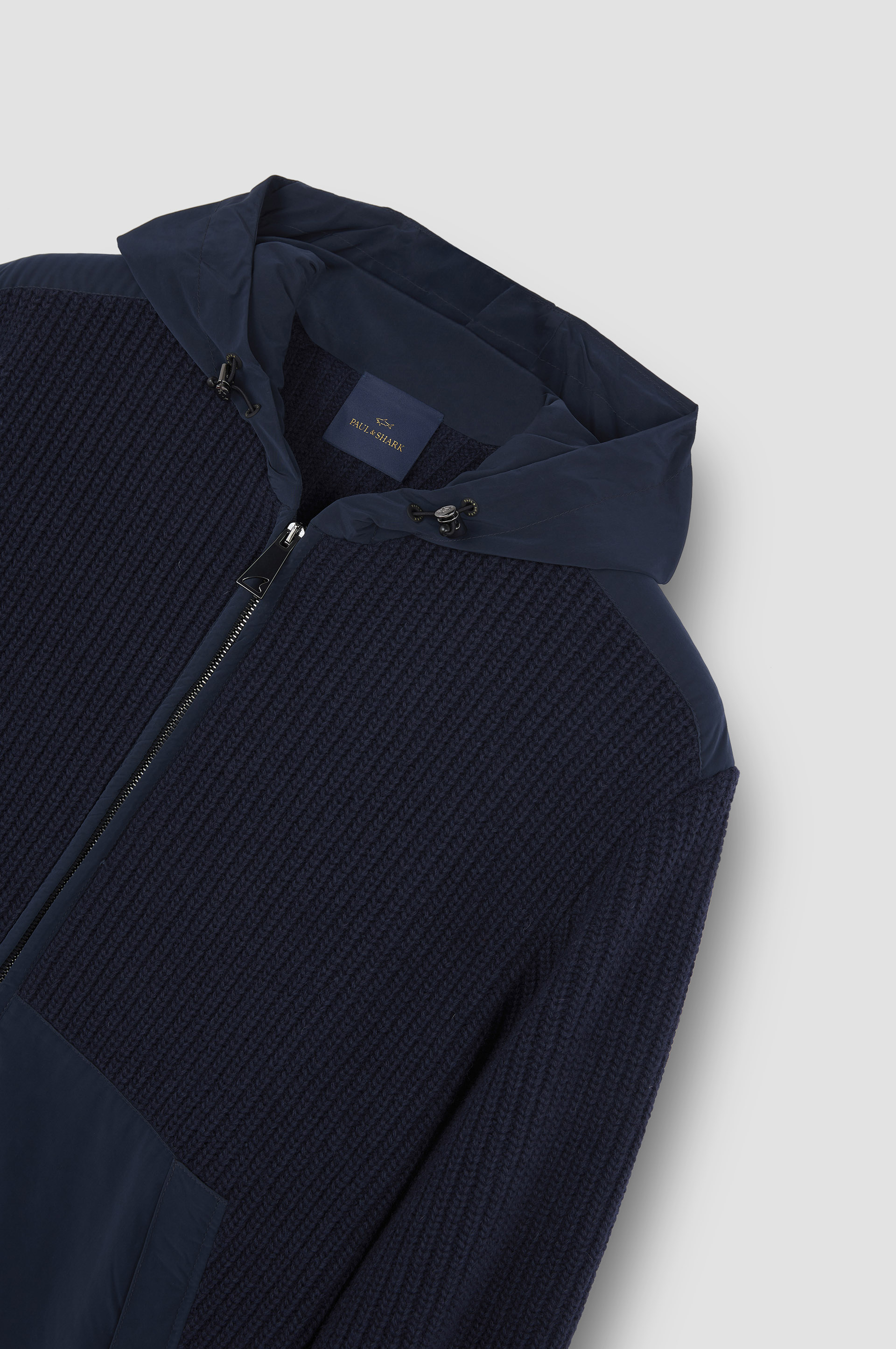 Sweat en Re-Wool avec détails Re-130 High Density image number 6