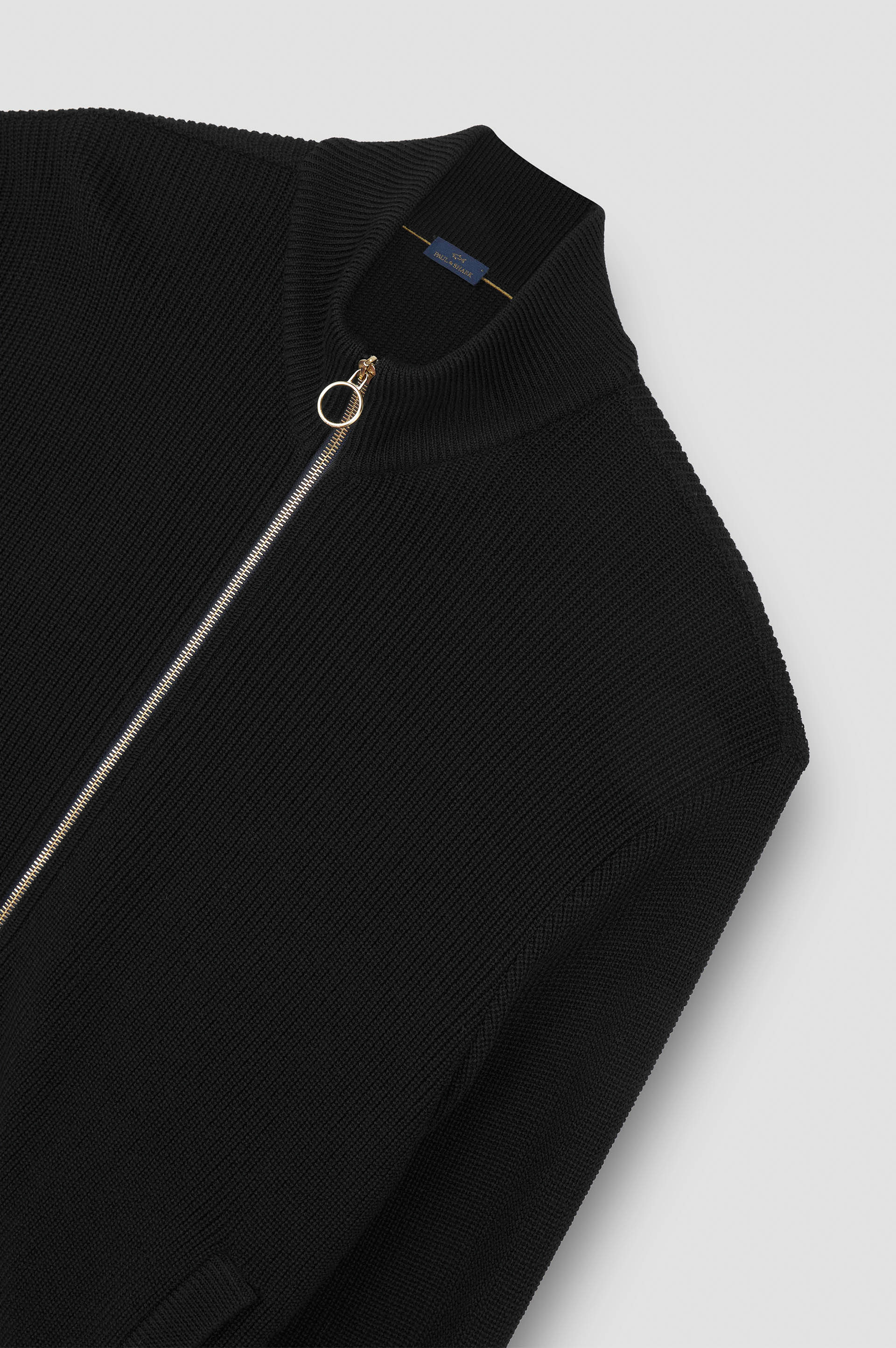 Zip-up cardigan in Tech Wool image number 5 Zip-up cardigan in Tech Wool image number 5