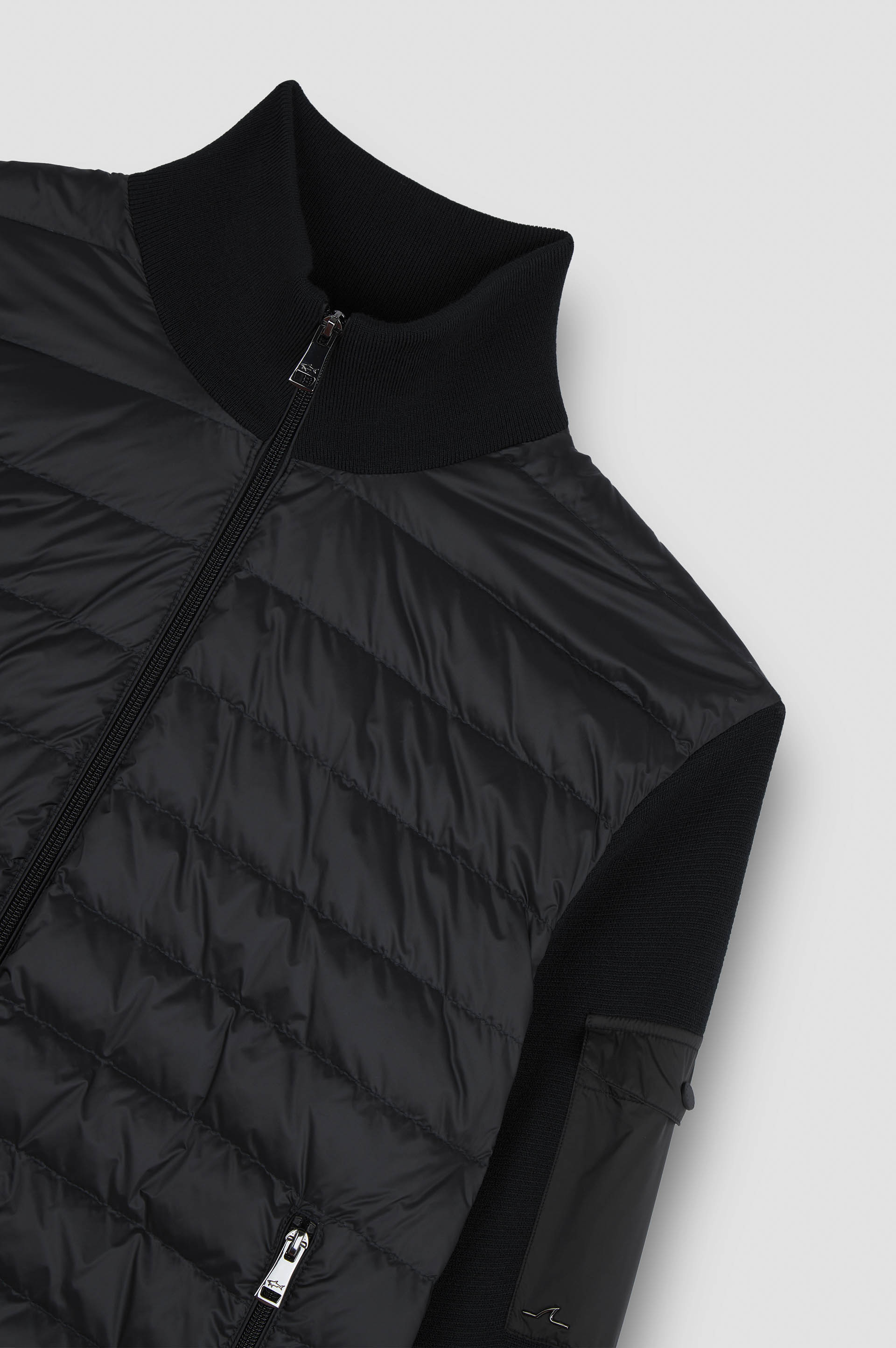 Ultralight hybrid zip-up sweater in Tech Wool image number 5 Ultralight hybrid zip-up sweater in Tech Wool image number 5