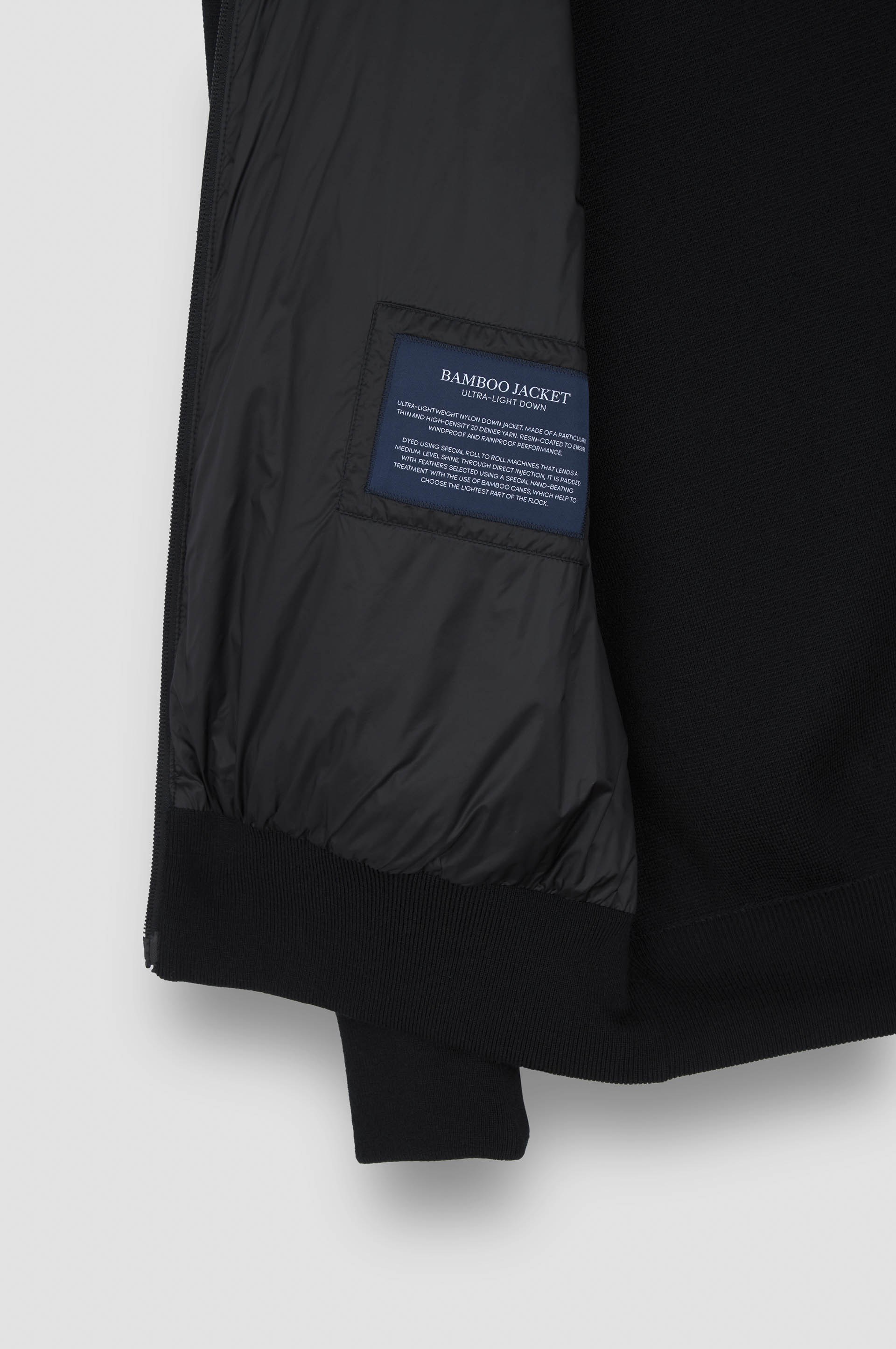 Ultralight hybrid zip-up sweater in Tech Wool image number 7 Ultralight hybrid zip-up sweater in Tech Wool image number 7