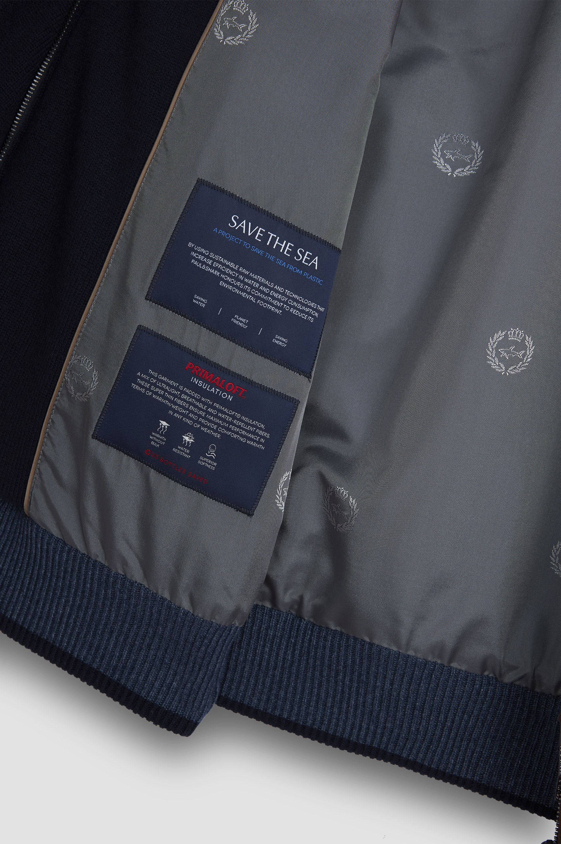 Hybrid jacket in wool and cashmere with Suede and Typhoon® Re-4x4 Stretch details image number 5 Hybrid jacket in wool and cashmere with Suede and Typhoon® Re-4x4 Stretch details image number 5