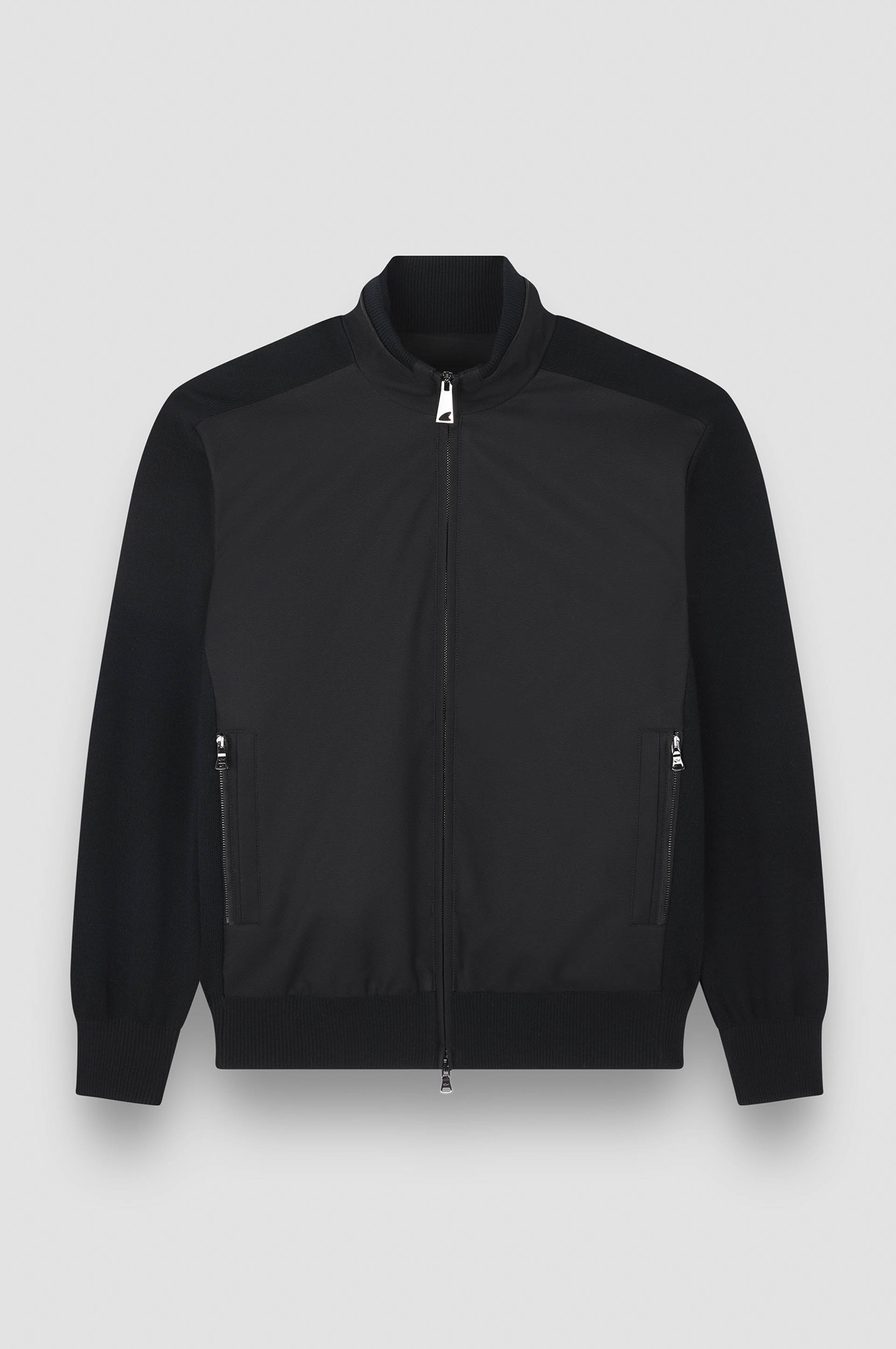 X-Soft Hybrid zip-up sweater in Soft Cool Touch wool and Typhoon® image number 1 X-Soft Hybrid zip-up sweater in Soft Cool Touch wool and Typhoon® image number 1
