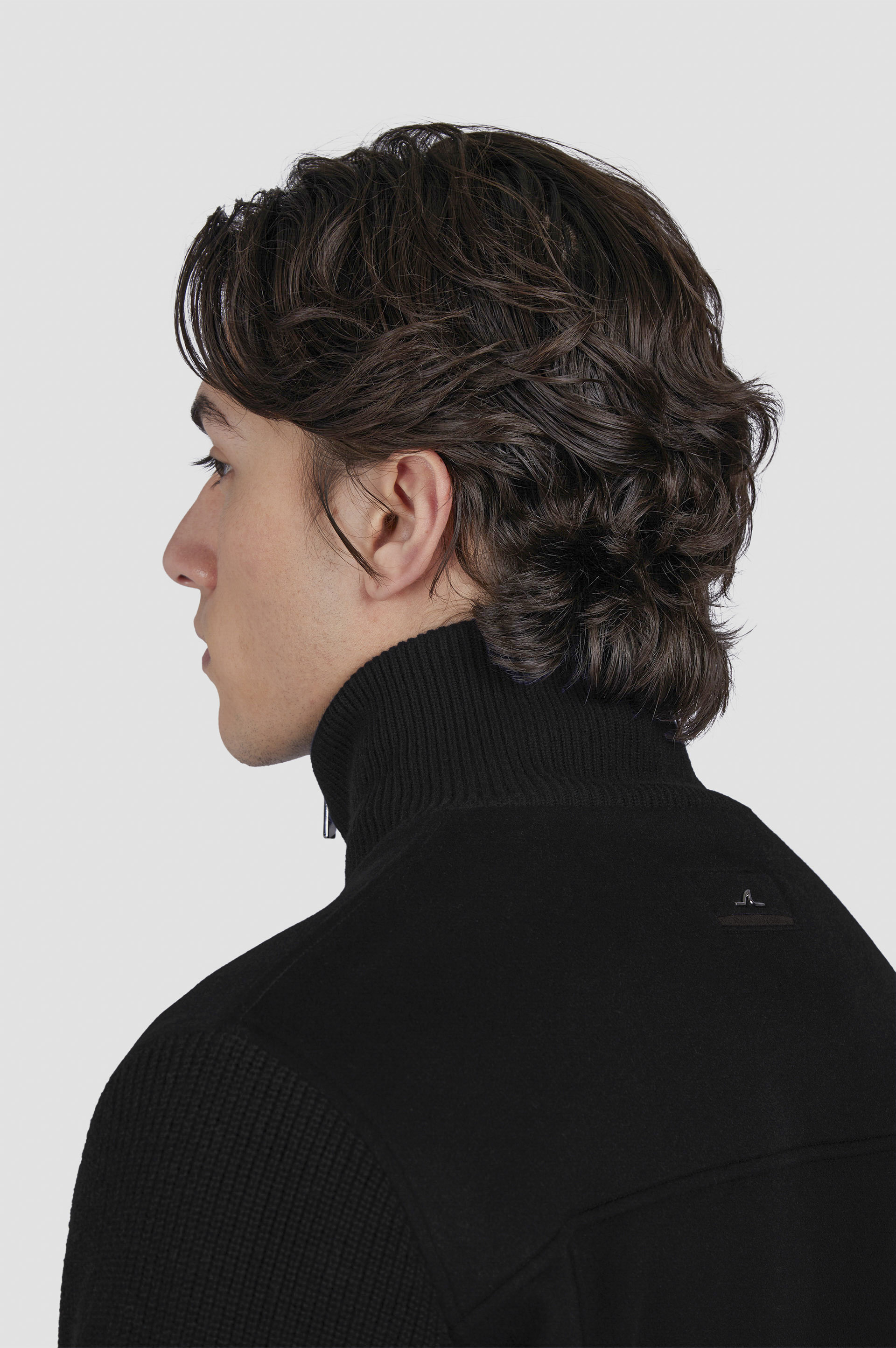 Blouson hybride Aliseo en laine et cachemire image number 5