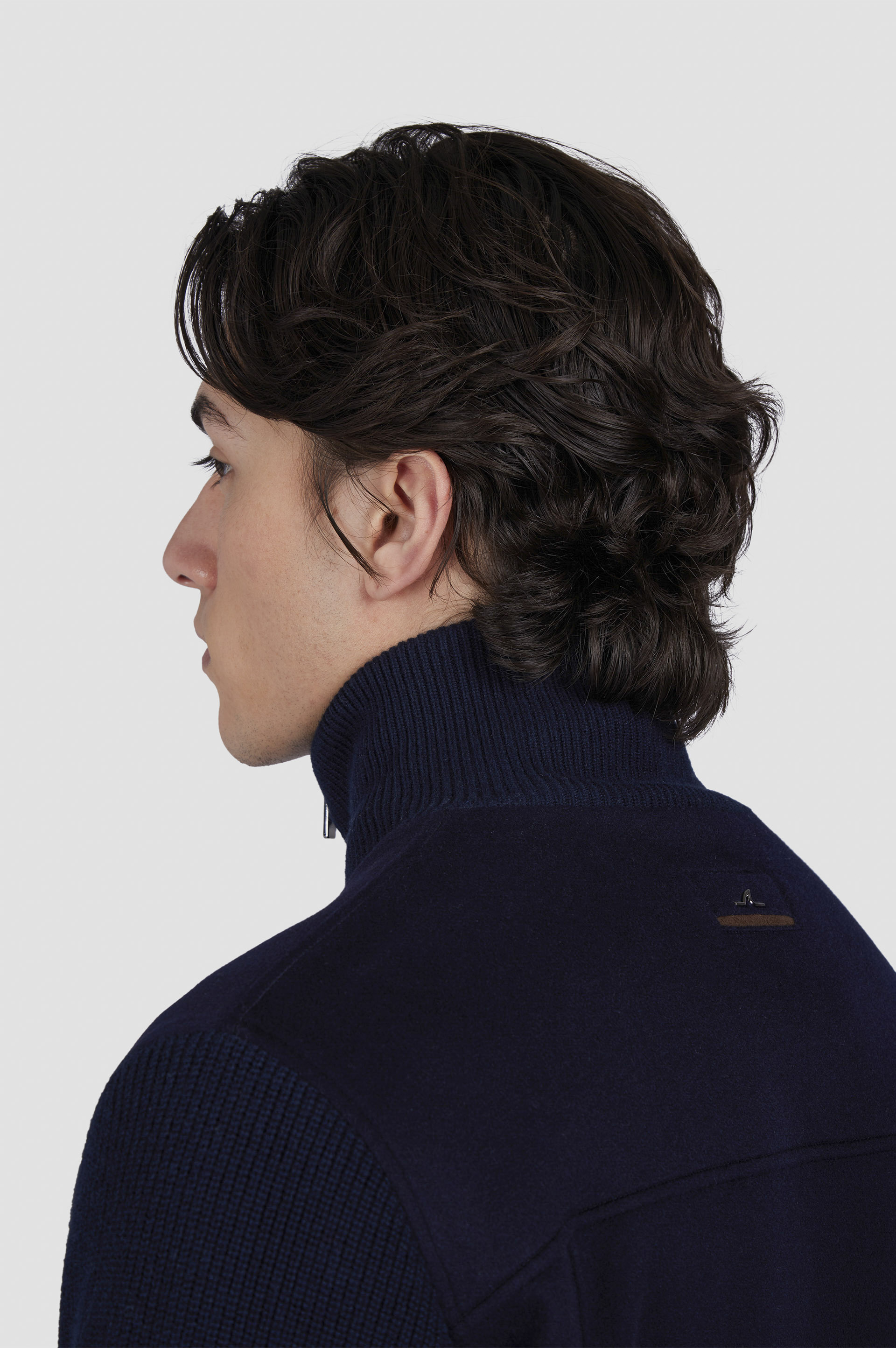 Blouson hybride Aliseo en laine et cachemire image number 5