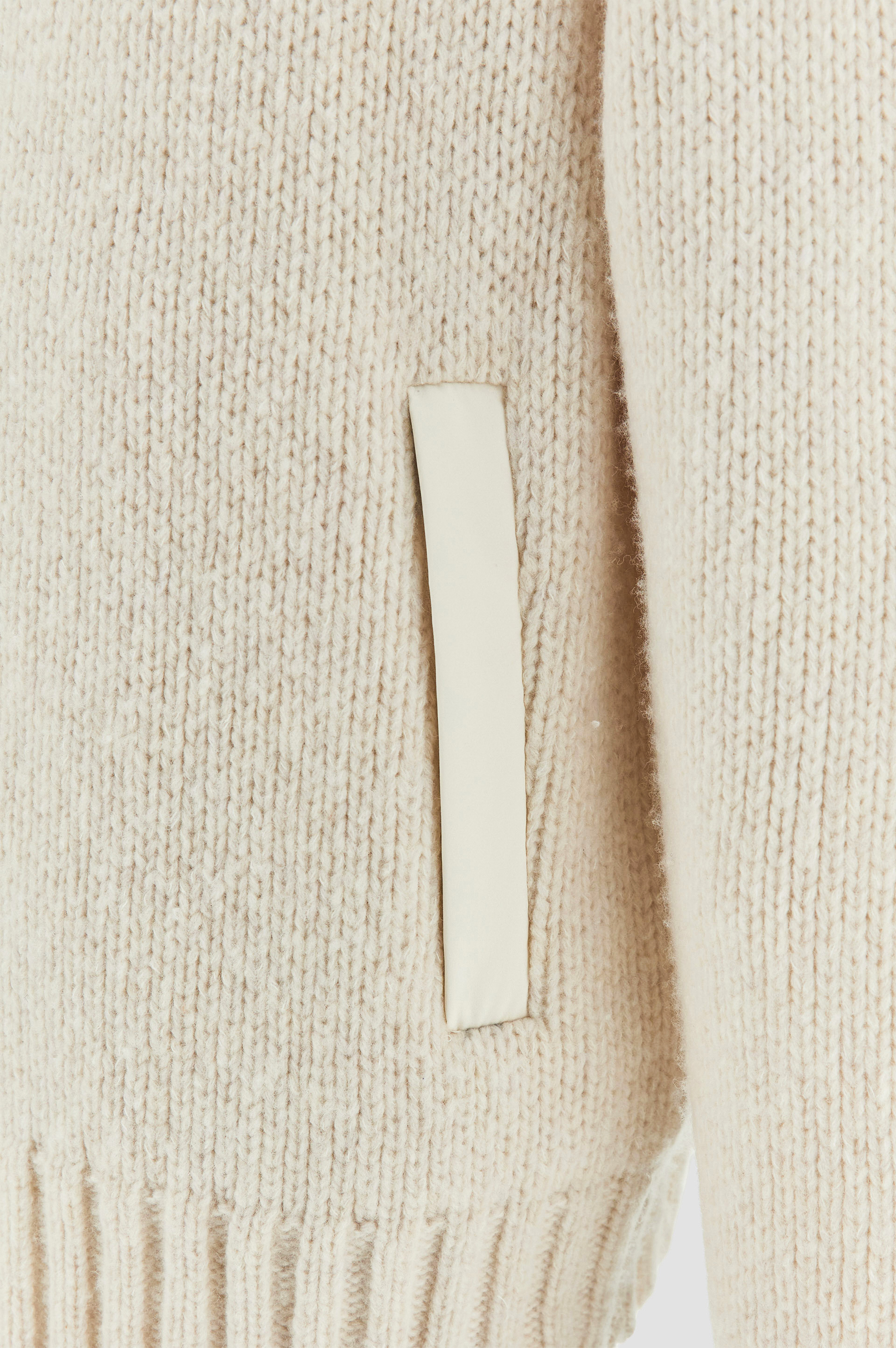 Zip-up-Pullover aus Wolle image number 2