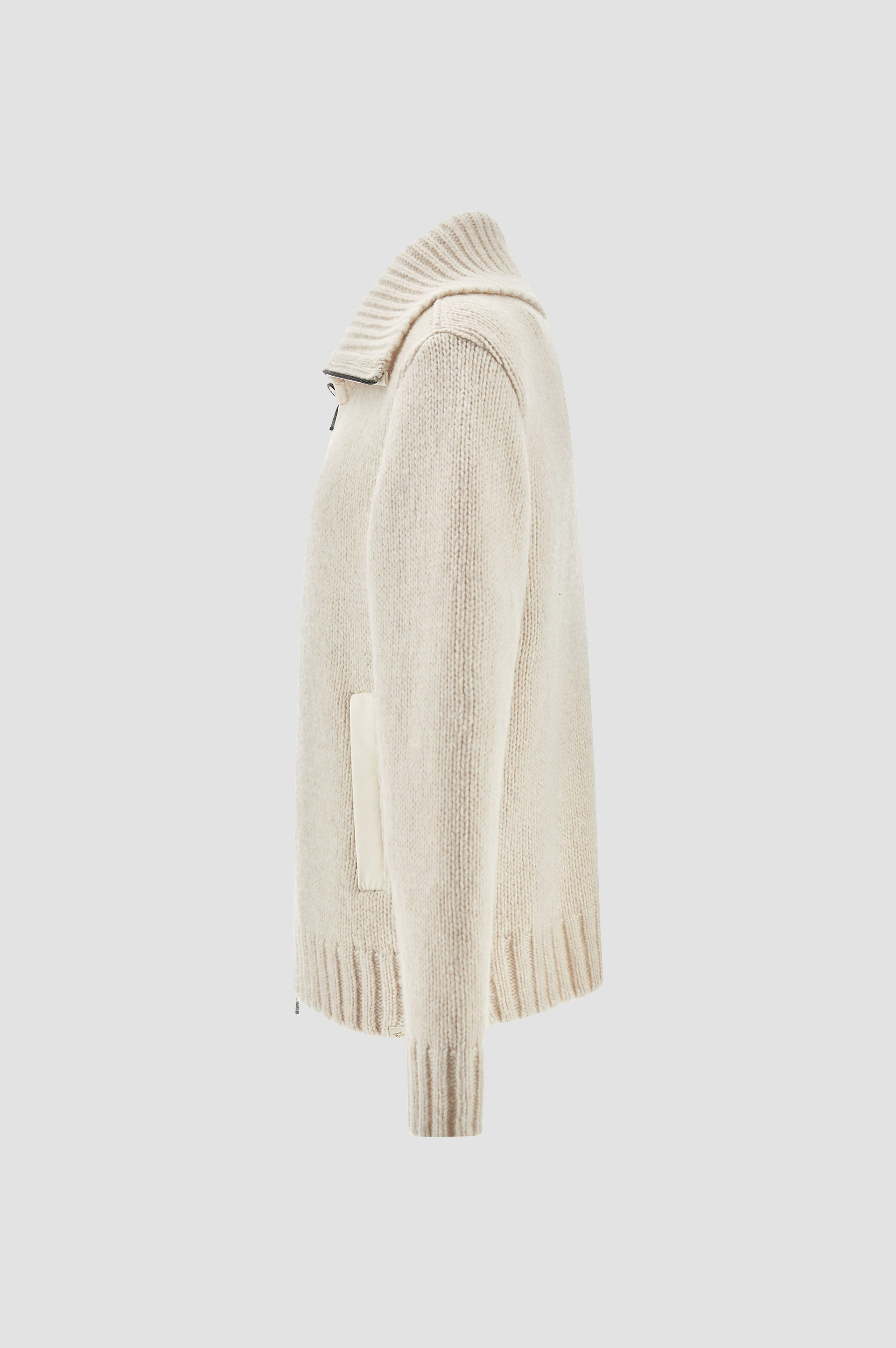 Zip-up-Pullover aus Wolle image number 4