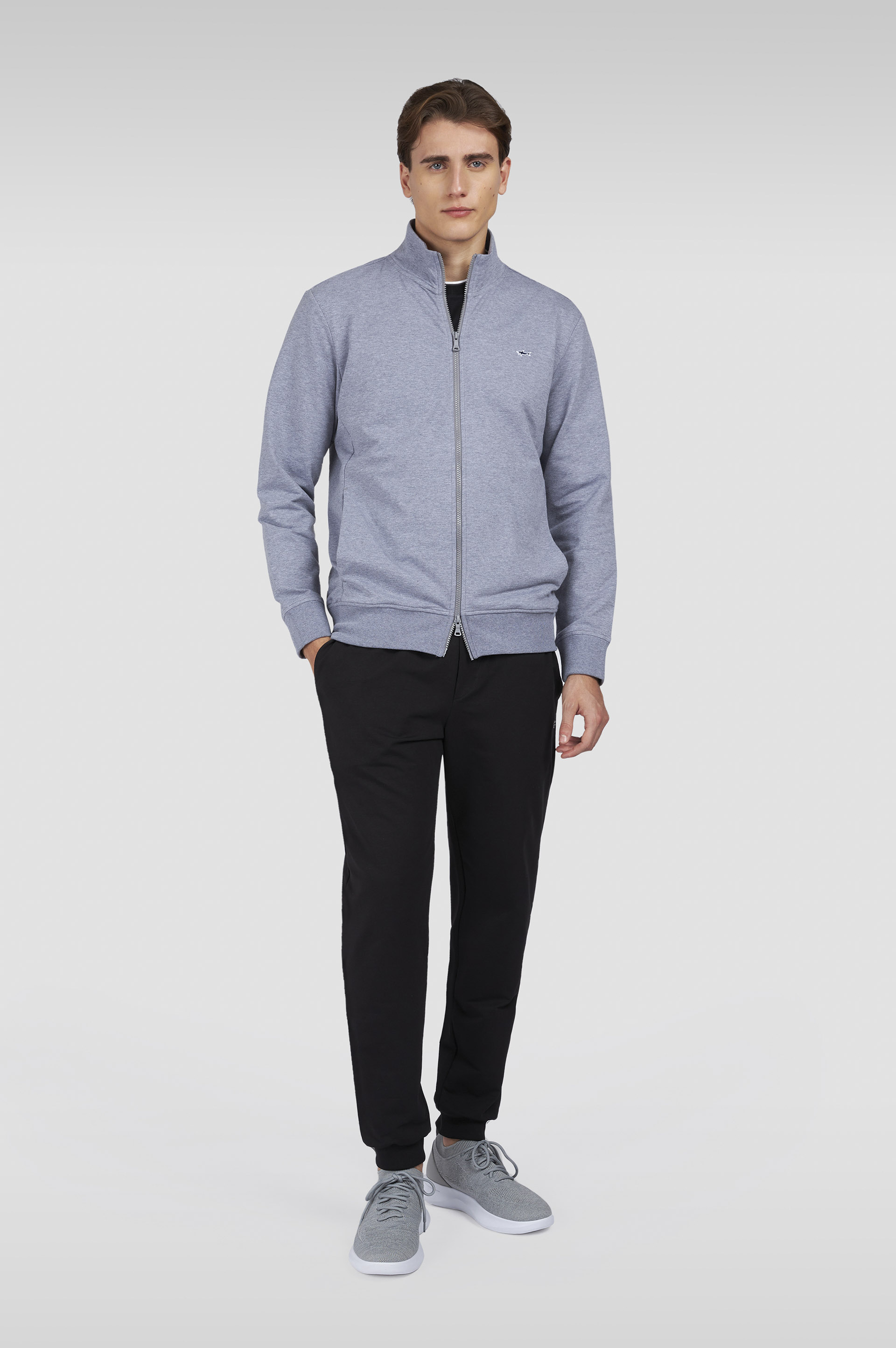 X-Soft Interlock cotton T-shirt with contrast trims image number 2