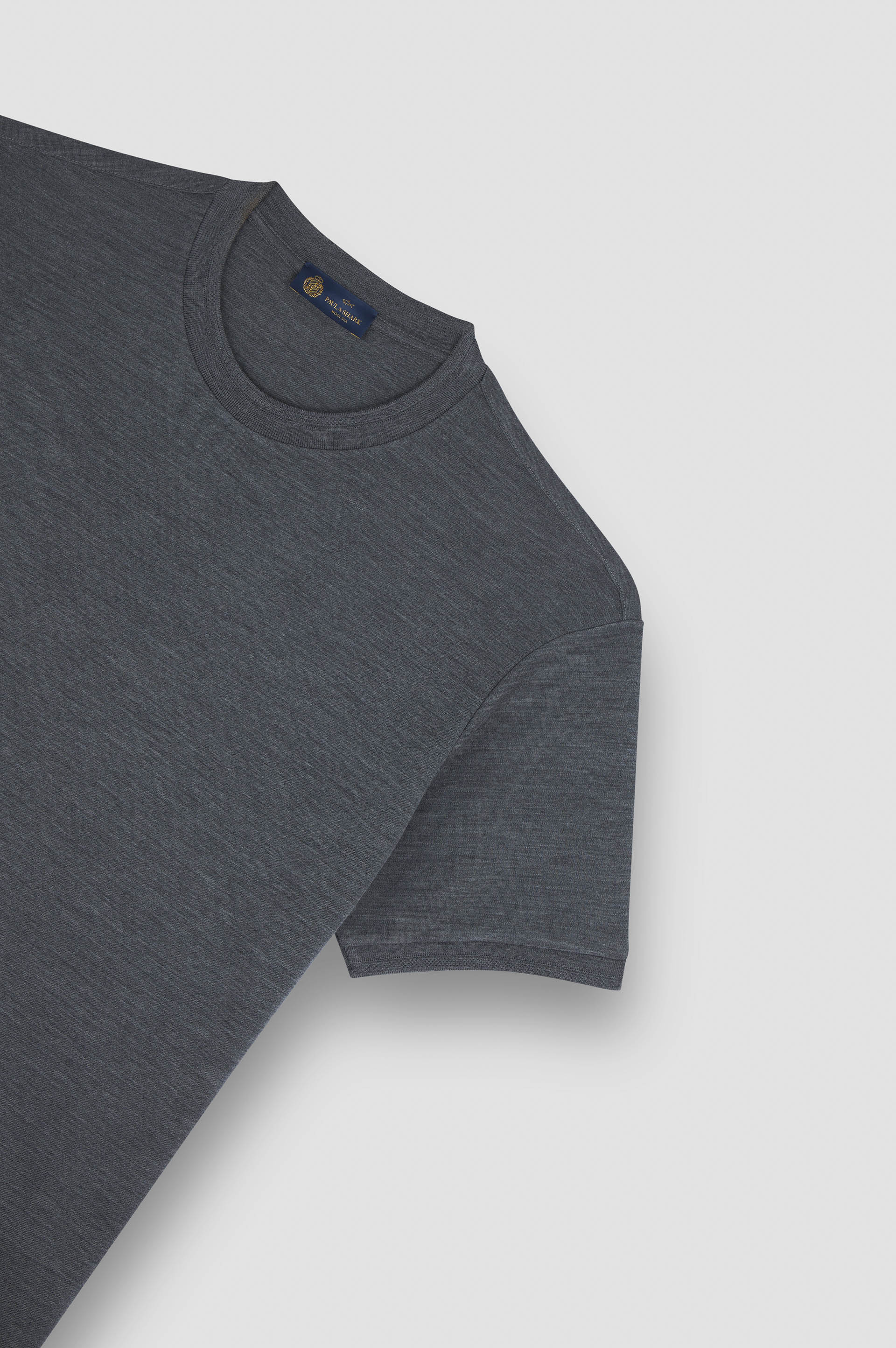 Wool and silk T-shirt image number 5 Wool and silk T-shirt image number 5