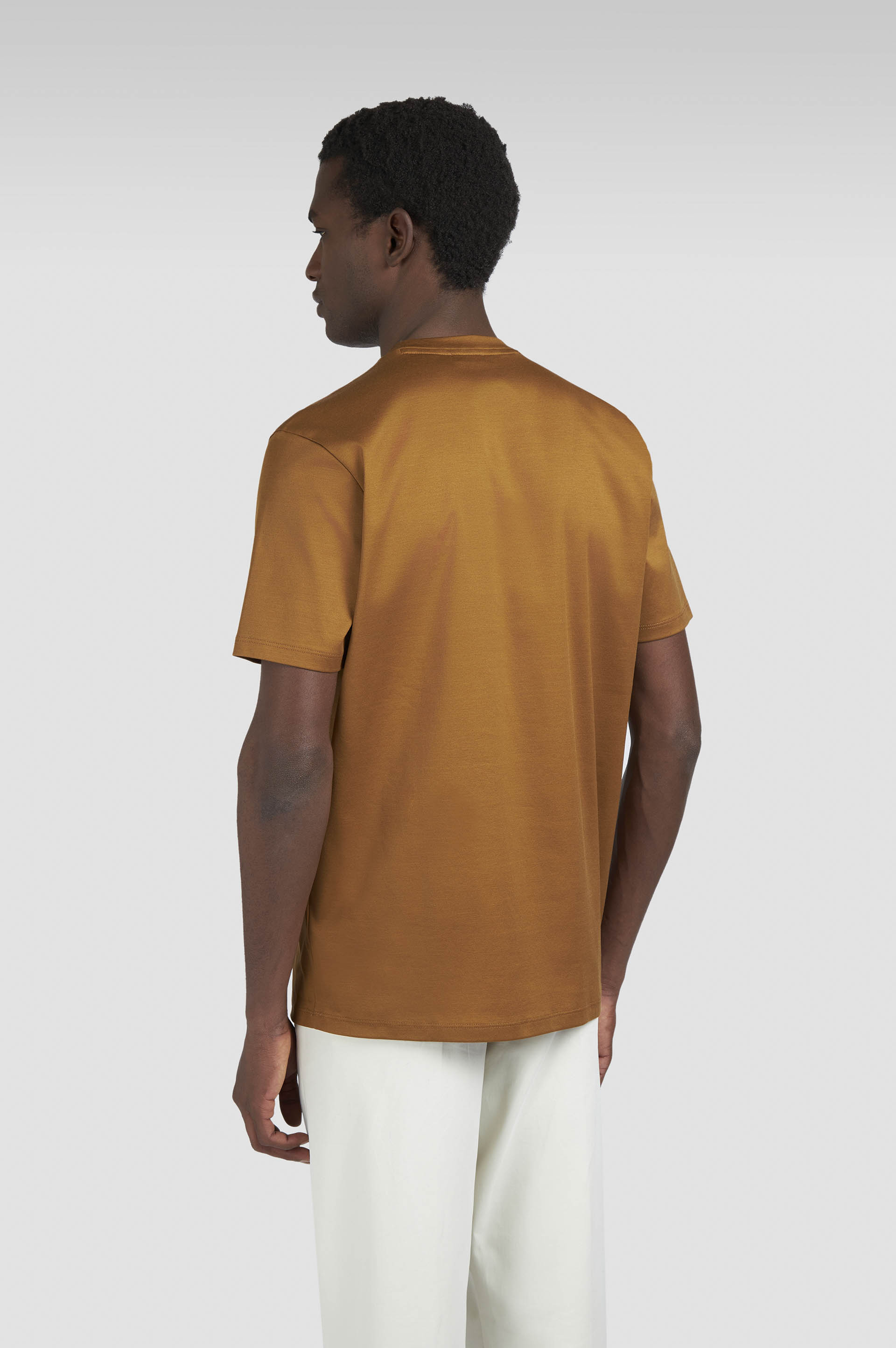 Aqua Touch cotton T-shirt with Shark Fin embroidery image number 3