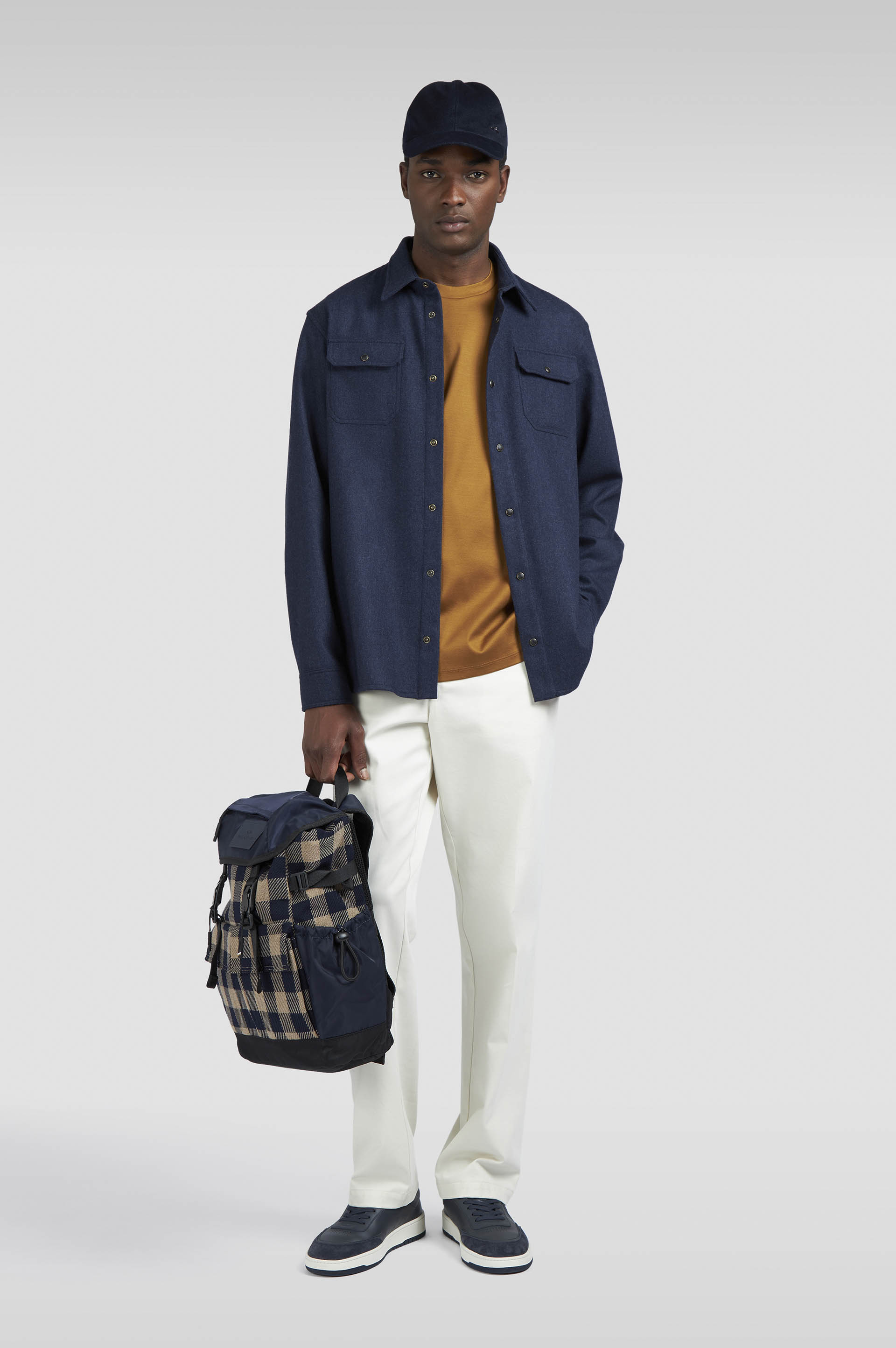 Aqua Touch cotton T-shirt with Shark Fin embroidery image number 2