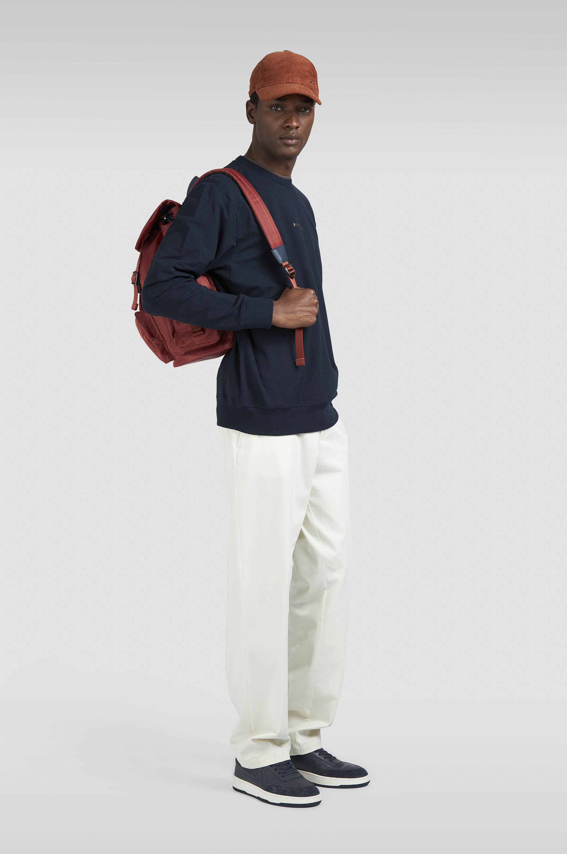 Cotton jersey T-shirt with logo print image number 2 Cotton jersey T-shirt with logo print image number 2