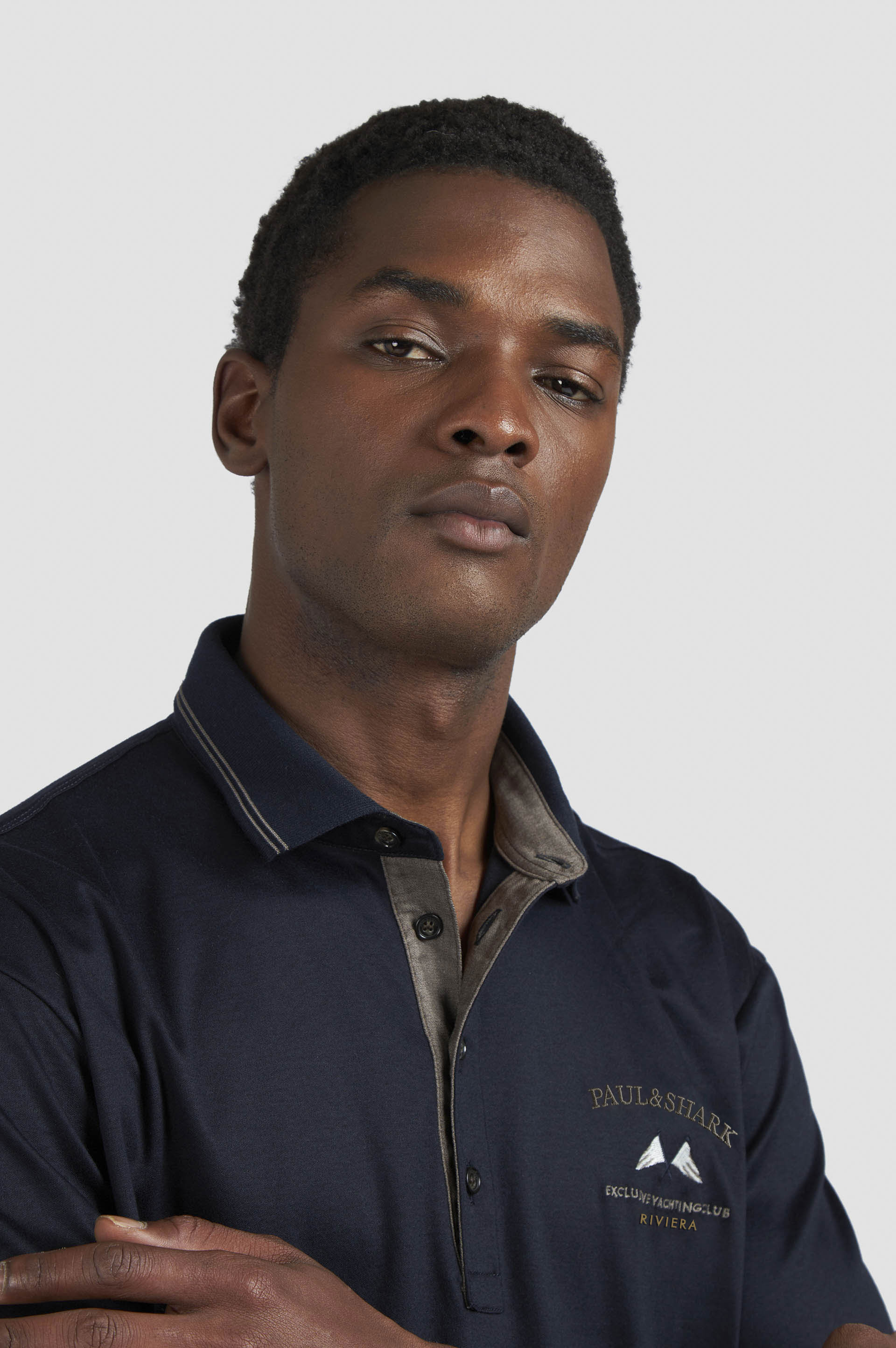 X-Soft Interlock cotton polo shirt with embroidery image number 4 X-Soft Interlock cotton polo shirt with embroidery image number 4