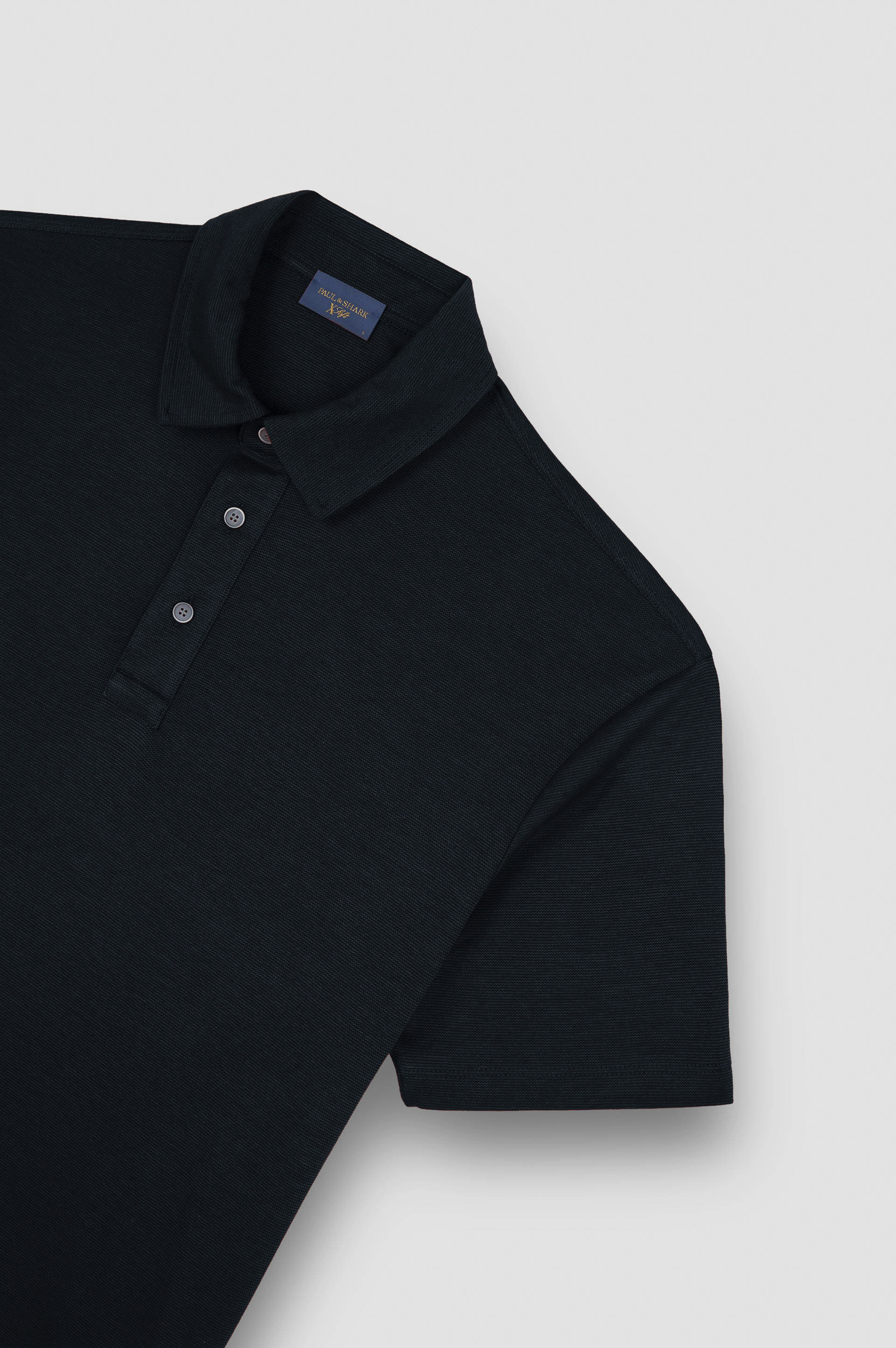 X-Soft Interlock cotton polo shirt image number 5 X-Soft Interlock cotton polo shirt image number 5
