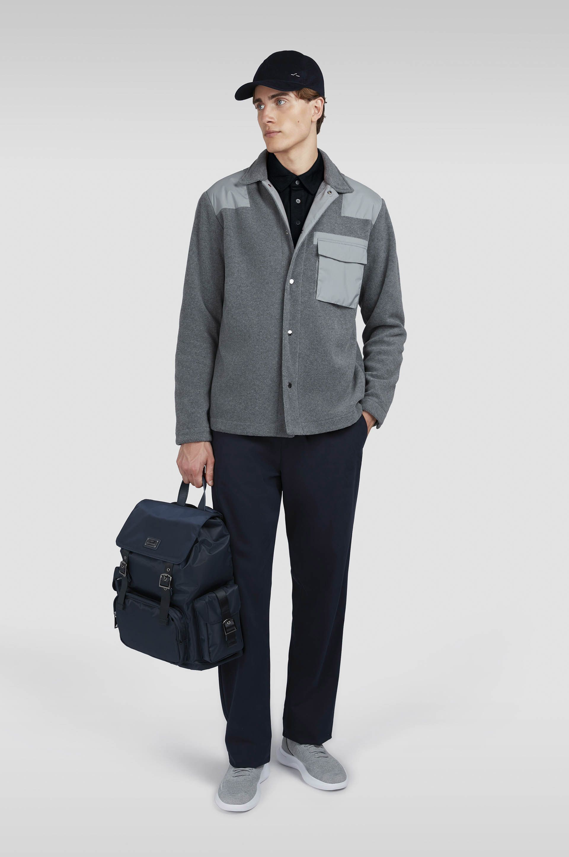 X-Soft Interlock cotton polo shirt image number 2 X-Soft Interlock cotton polo shirt image number 2