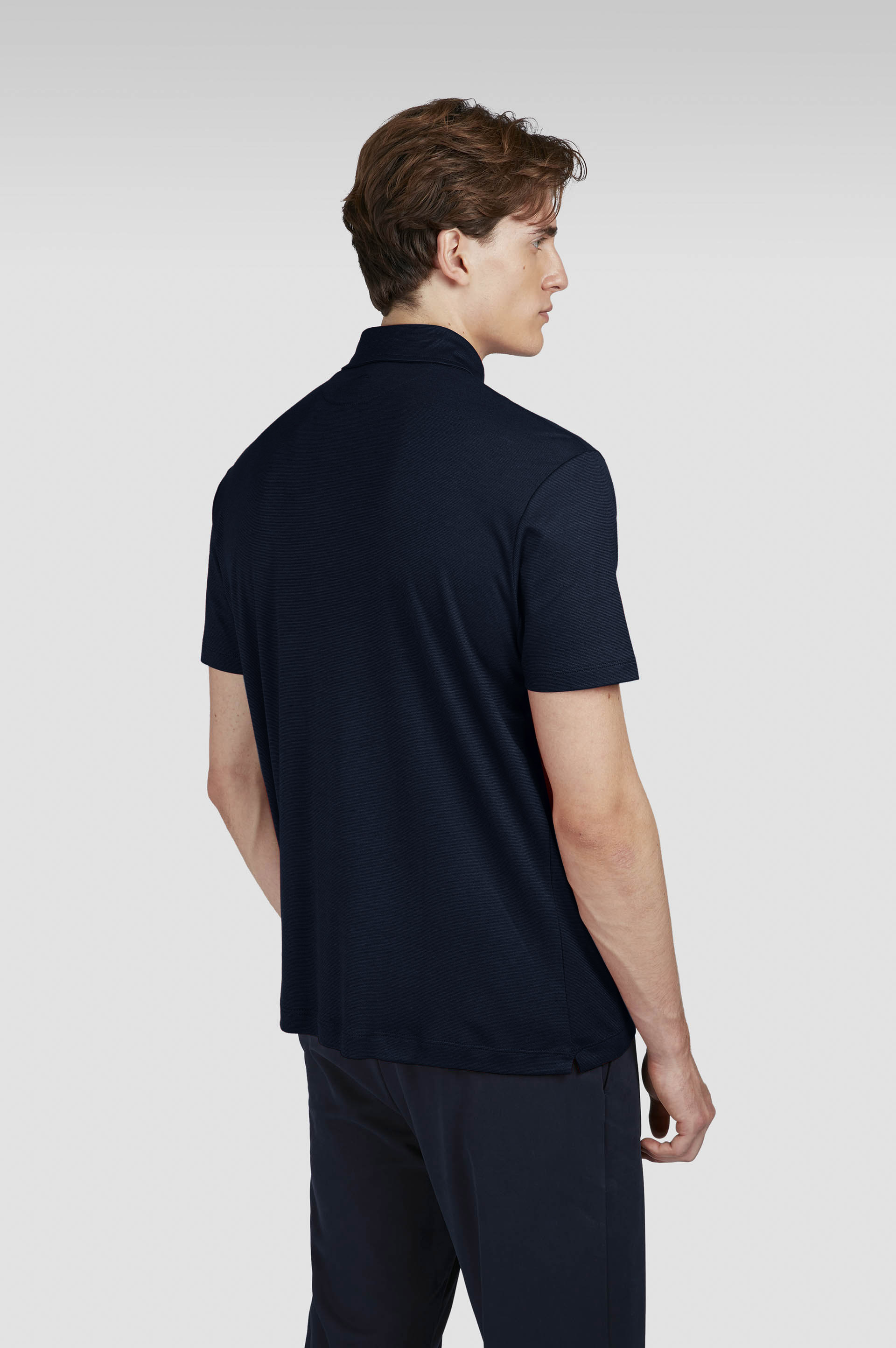 Polo X-Soft de algodón Interlock image number 3 Polo X-Soft de algodón Interlock image number 3