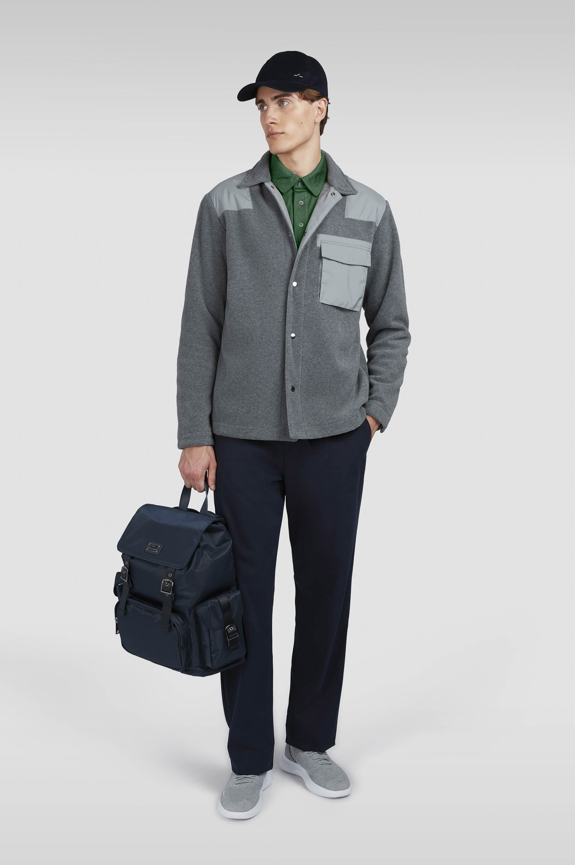 X-Soft Interlock cotton polo shirt image number 2