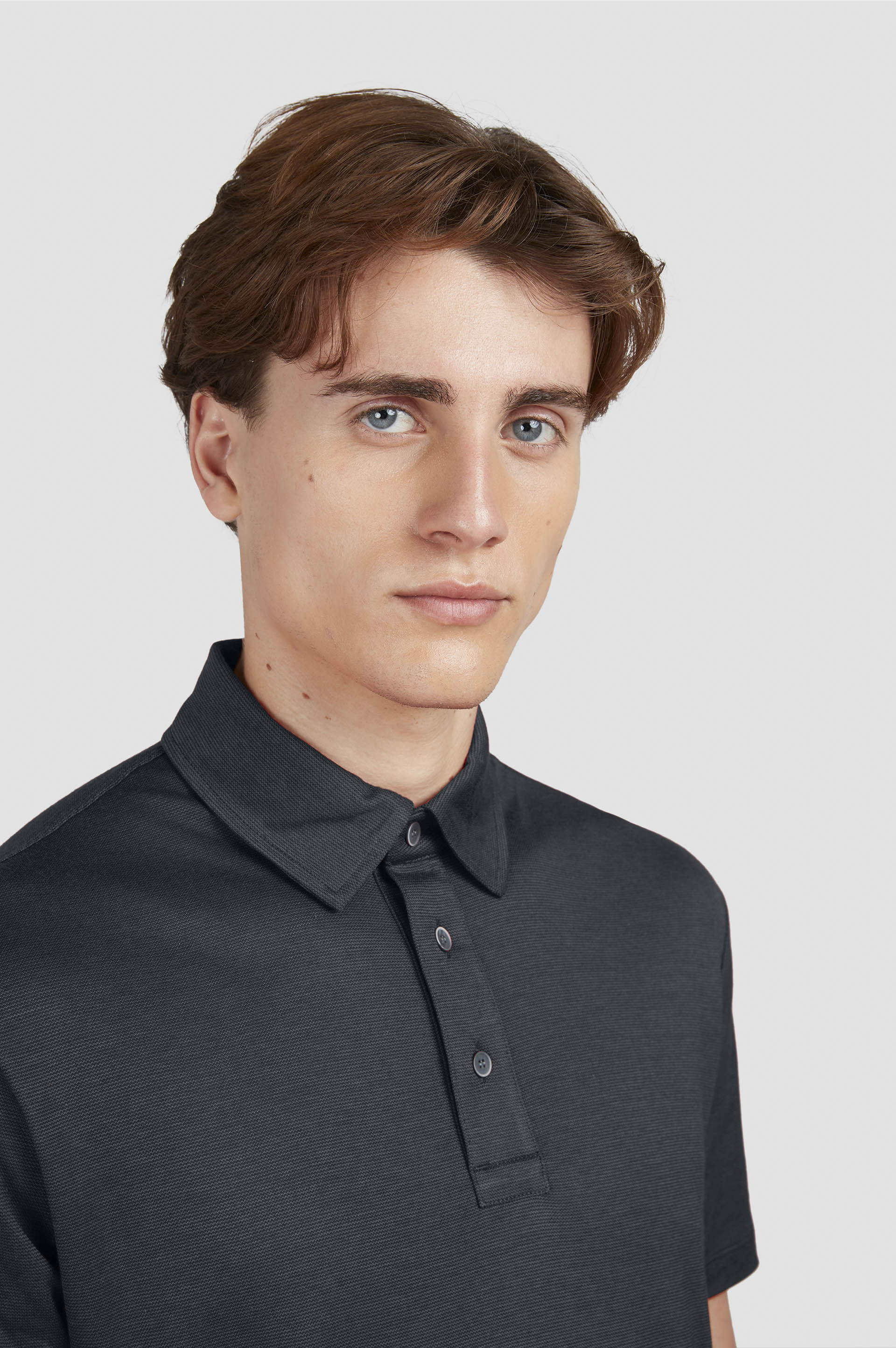 X-Soft Polo aus Interlock-Baumwolle image number 4 X-Soft Polo aus Interlock-Baumwolle image number 4