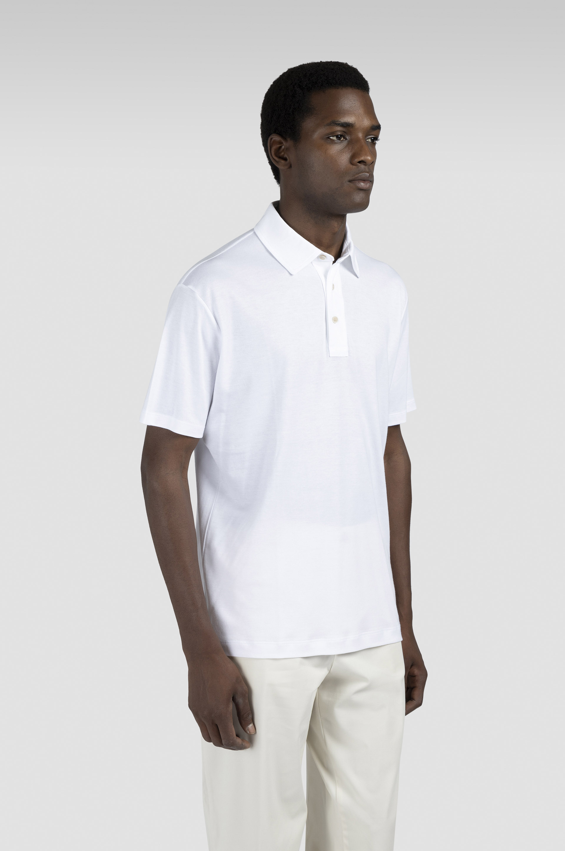 X-Soft Interlock cotton polo shirt image number 0 X-Soft Interlock cotton polo shirt image number 0