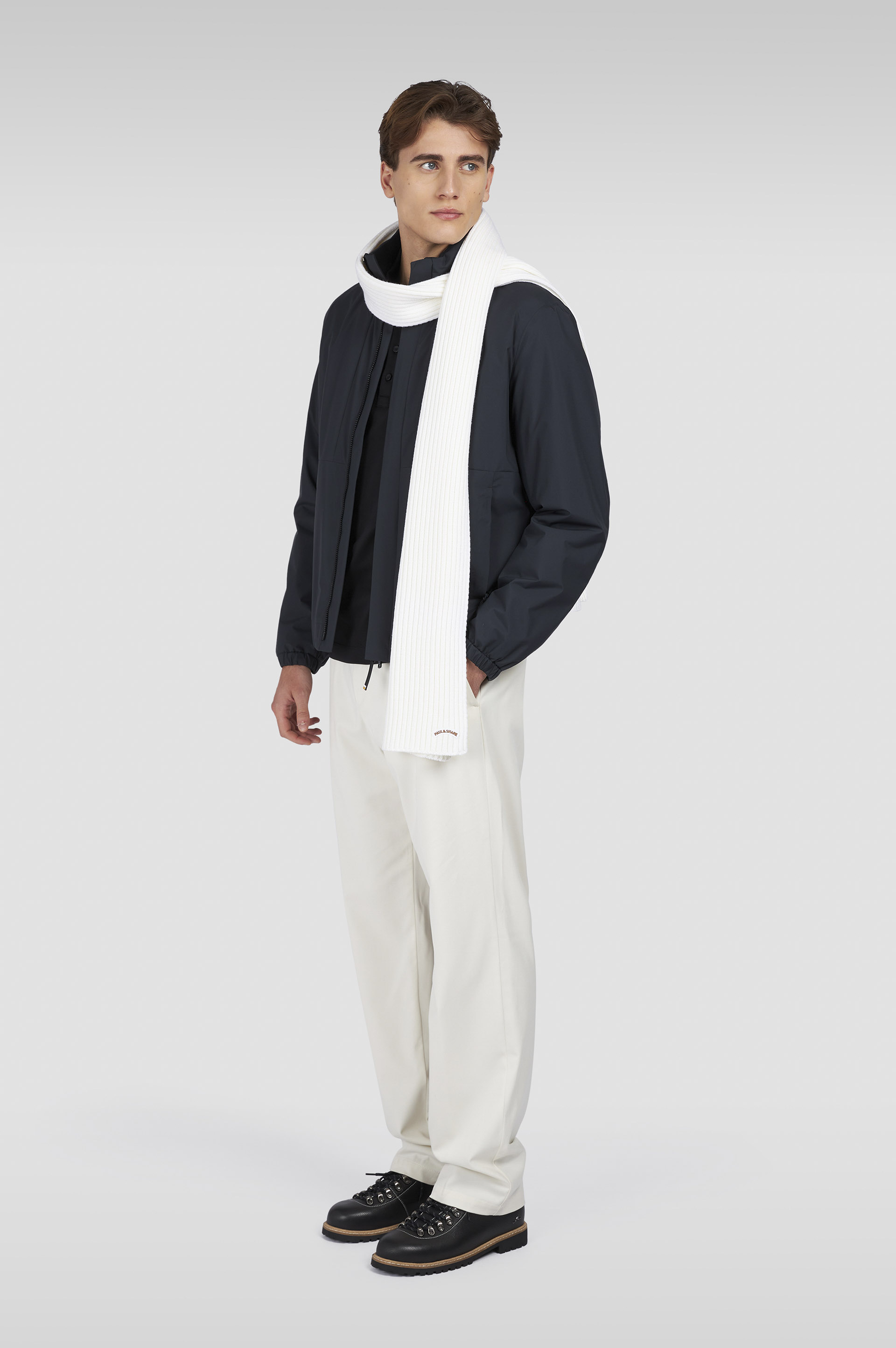 Polo en jersey de coton Supima® avec broderie Shark Fin image number 2