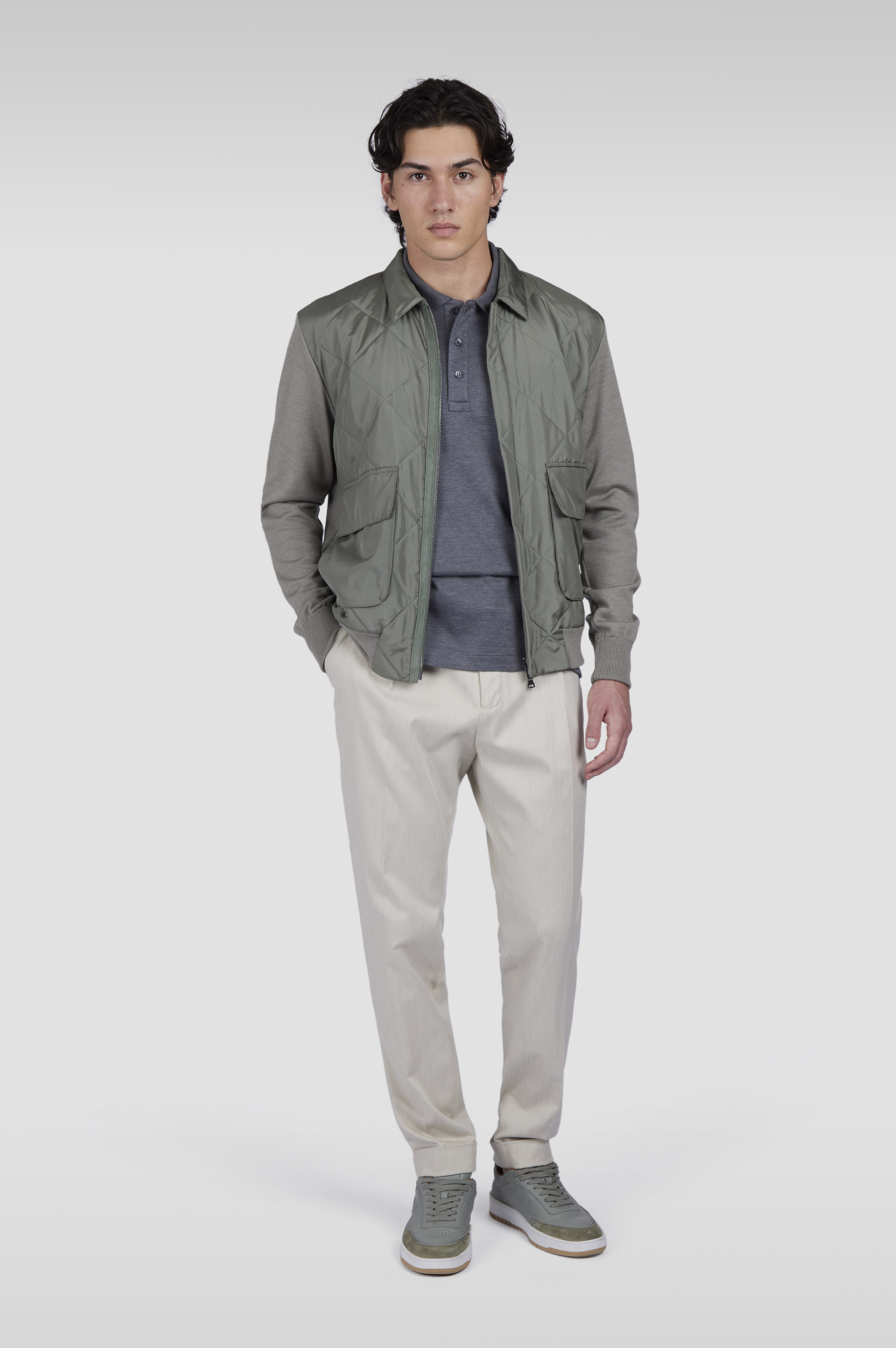 Polo en coton et soie image number 2