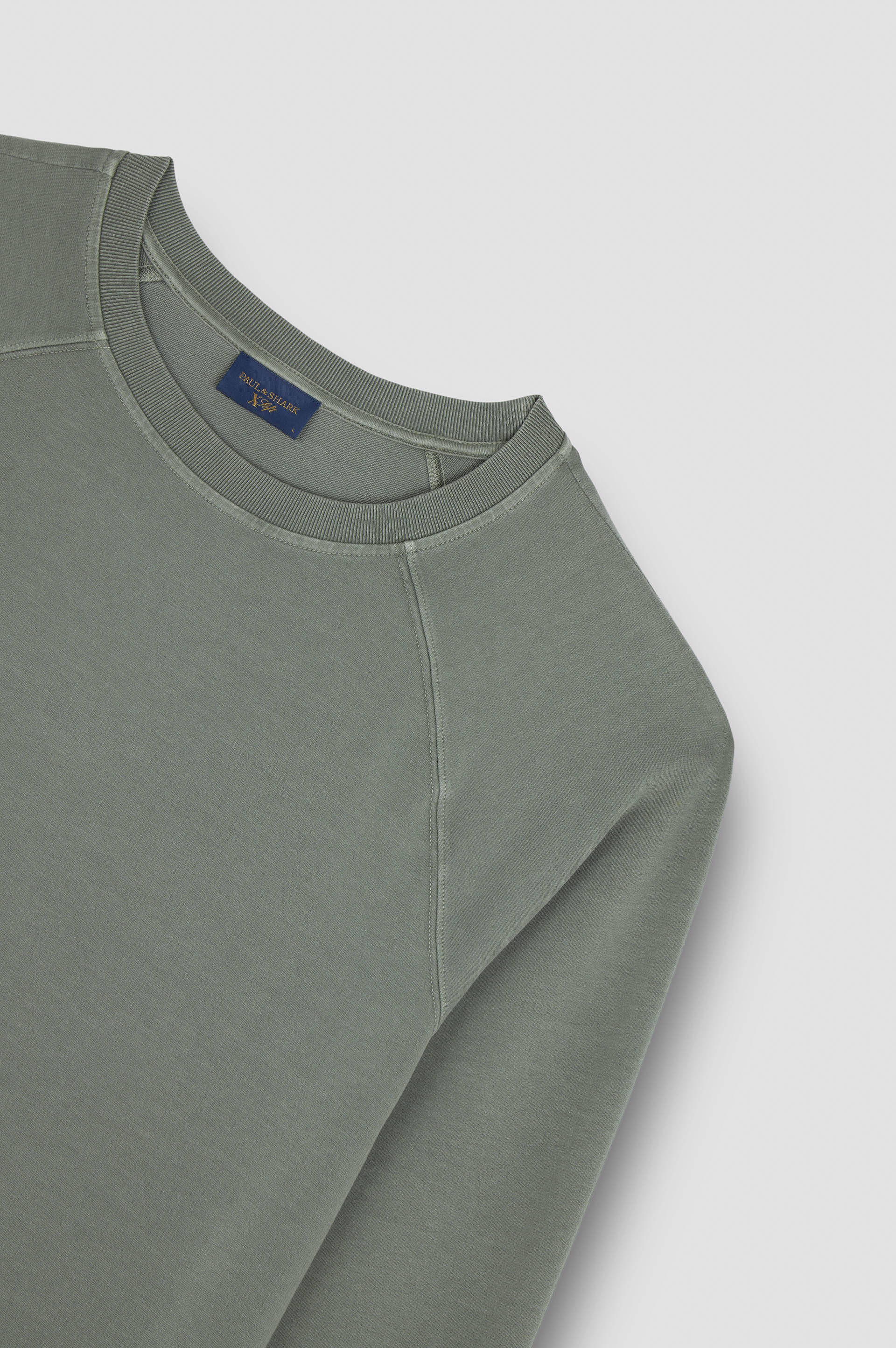 X-Soft garment-dyed cotton sweatshirt image number 5 X-Soft garment-dyed cotton sweatshirt image number 5