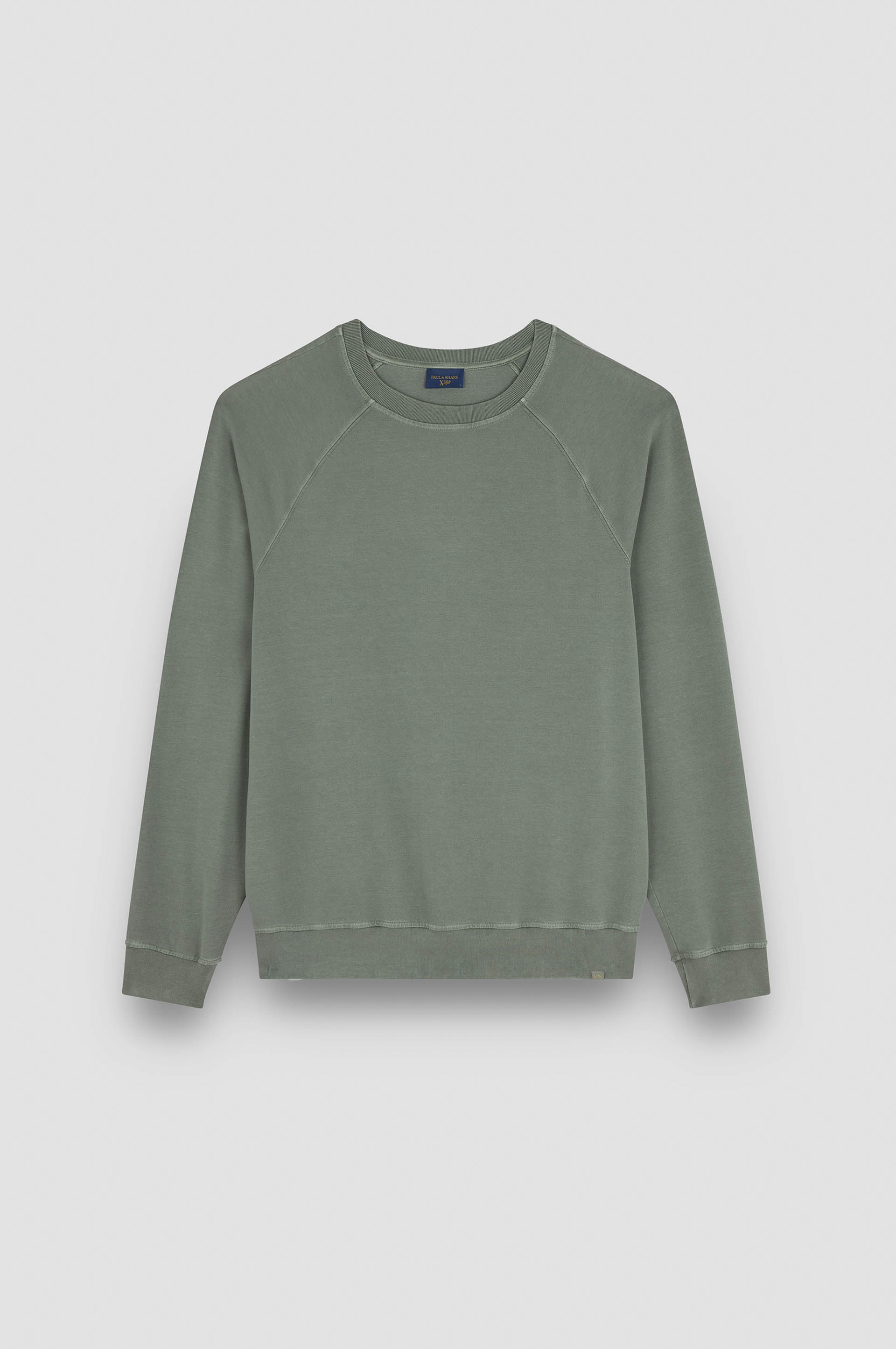 X-Soft garment-dyed cotton sweatshirt image number 1 X-Soft garment-dyed cotton sweatshirt image number 1