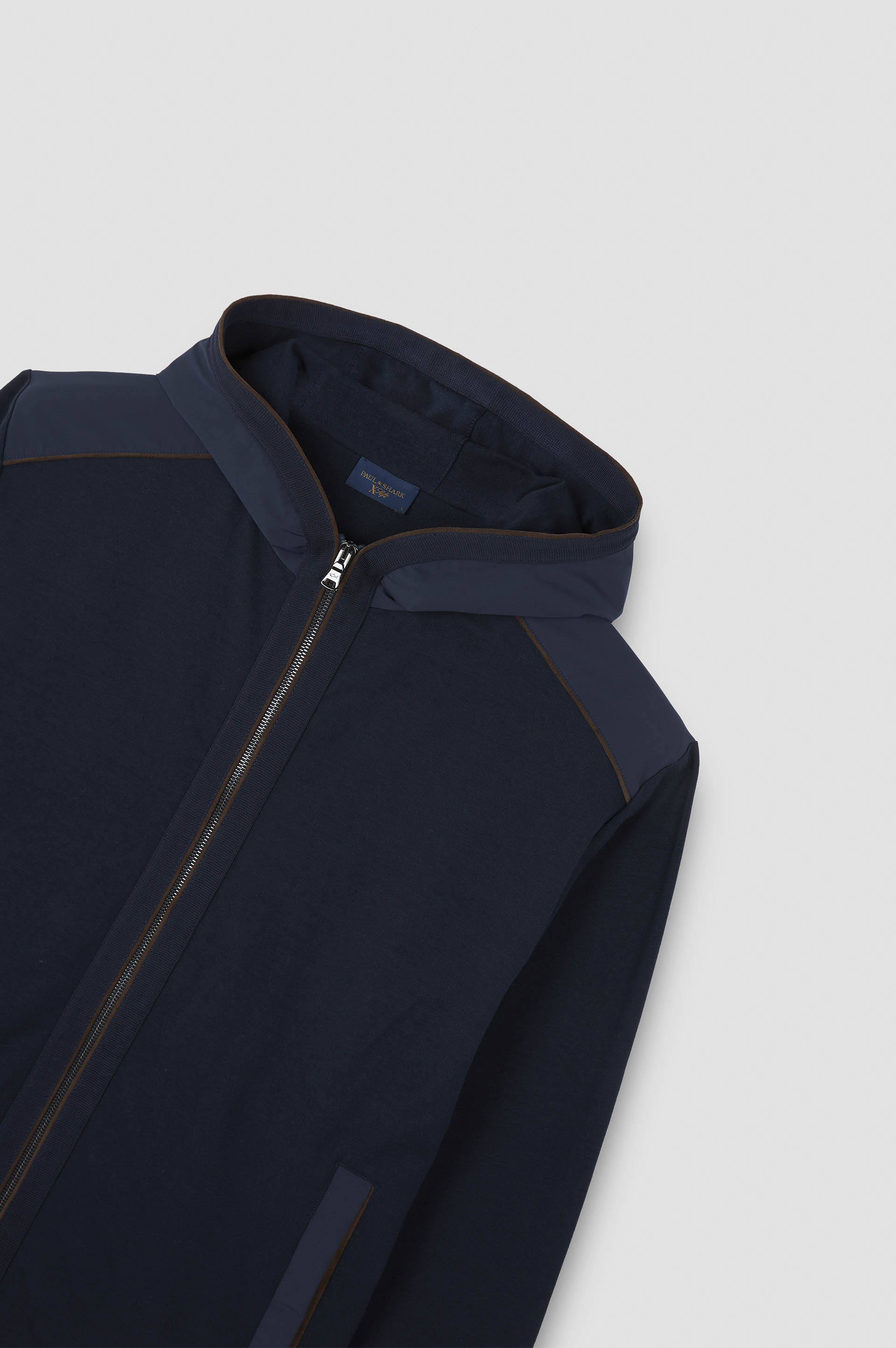 X-Soft cotton sweatshirt with Typhoon® Re-4x4 Stretch details image number 5 X-Soft cotton sweatshirt with Typhoon® Re-4x4 Stretch details image number 5