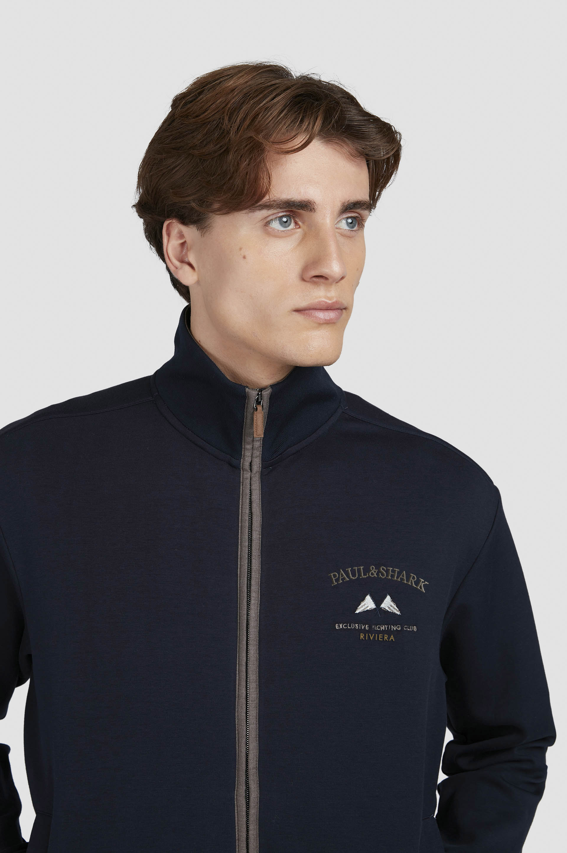 Sudadera X-Soft de algodón con bordado image number 4