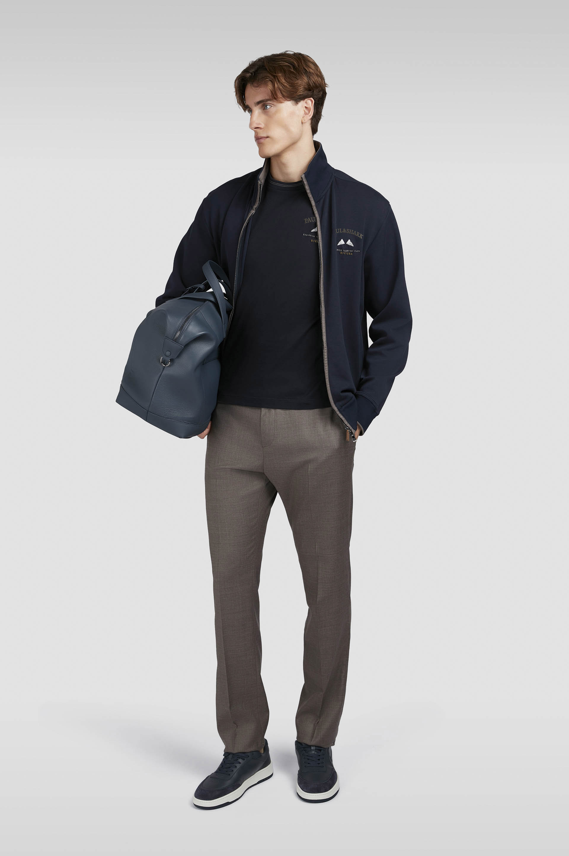 Sudadera X-Soft de algodón con bordado image number 2