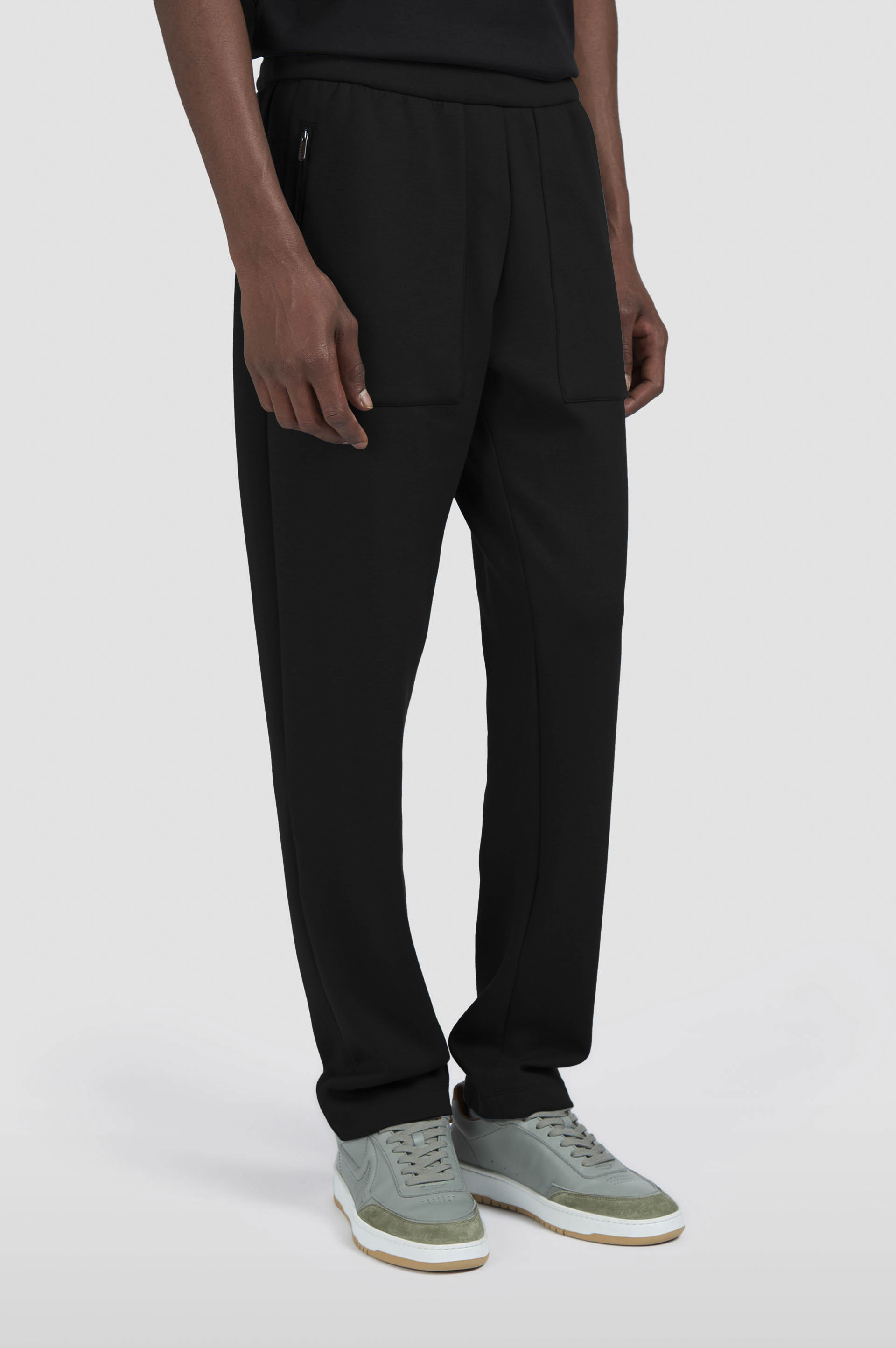 Pantalon de sport en coton Supima® avec broderie Shark Fin image number 0