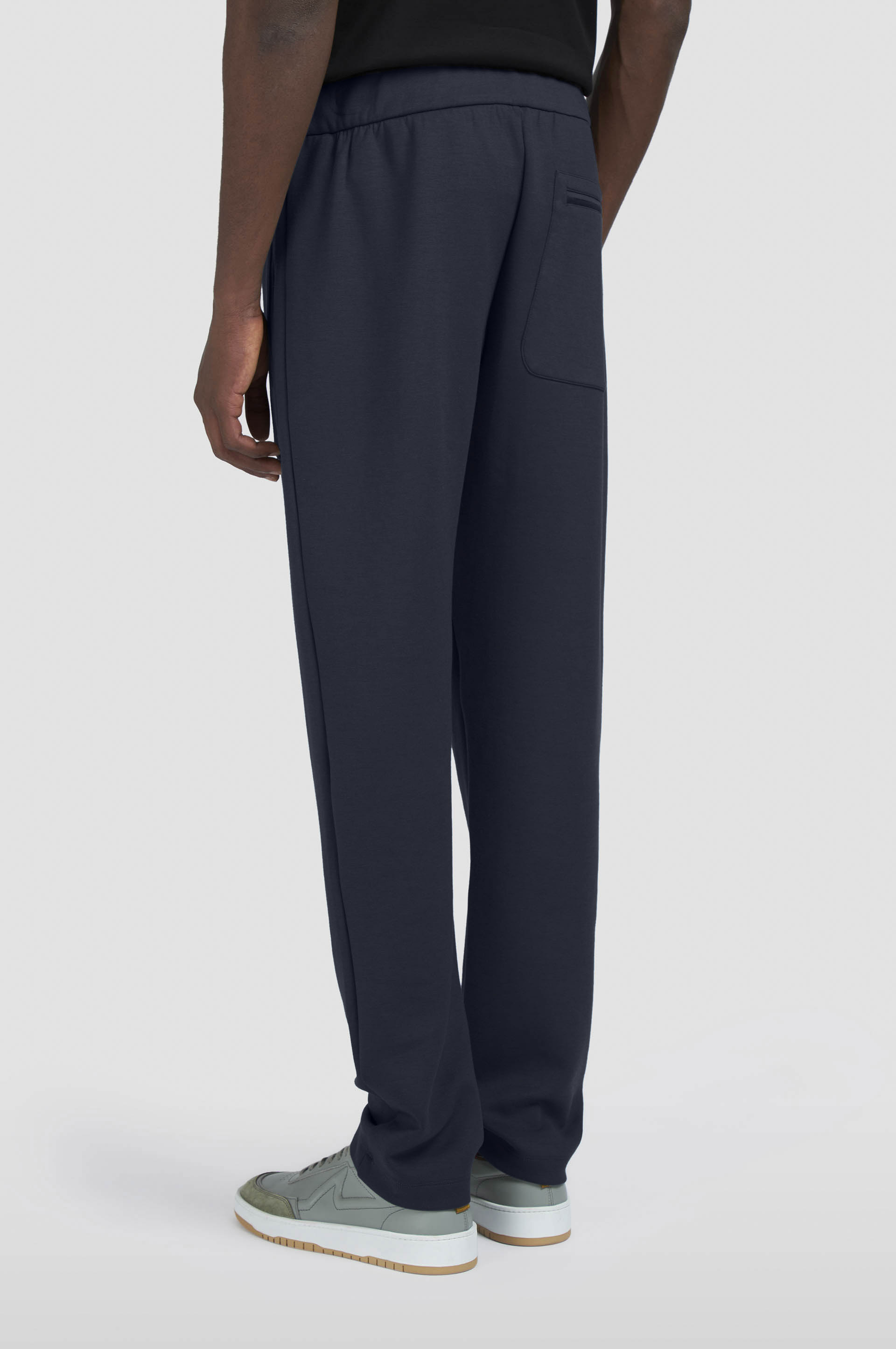 Supima® cotton trackpants with Shark Fin embroidery image number 3 Supima® cotton trackpants with Shark Fin embroidery image number 3