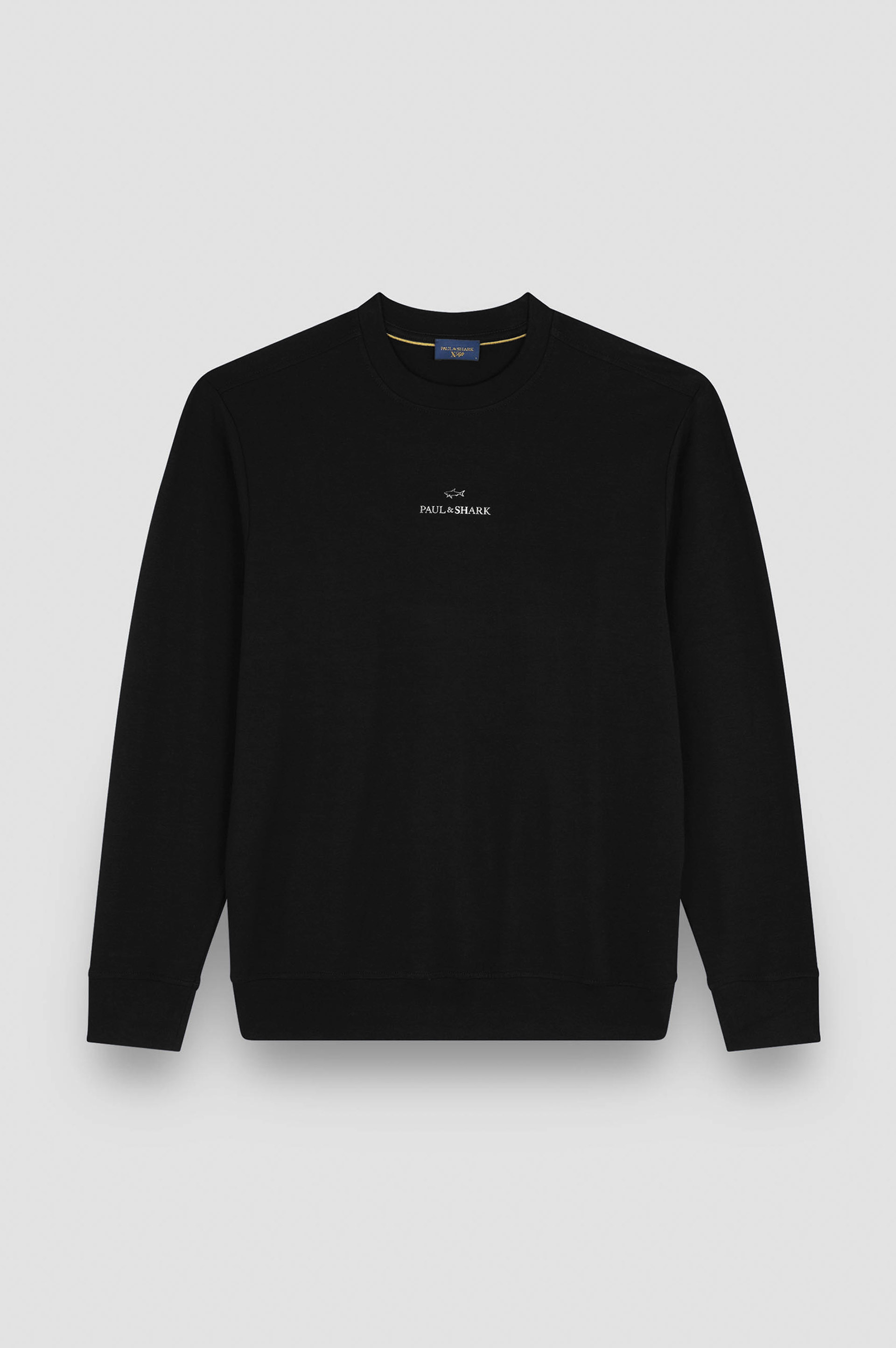 X-Soft cotton sweatshirt with logo print image number 1 X-Soft cotton sweatshirt with logo print image number 1