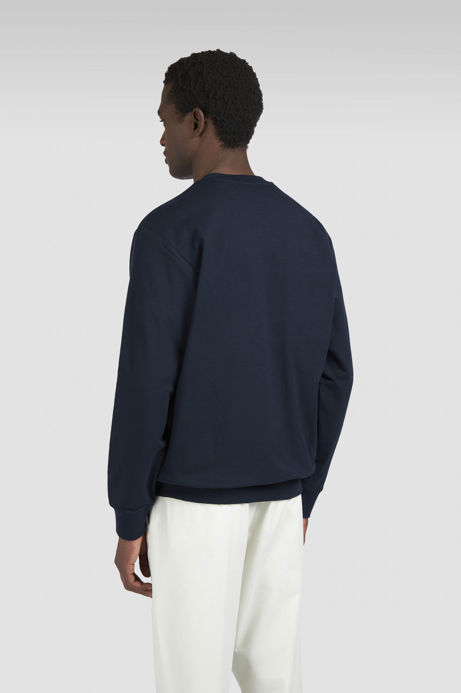 X-Soft cotton sweatshirt with logo print image number 3 X-Soft cotton sweatshirt with logo print image number 3