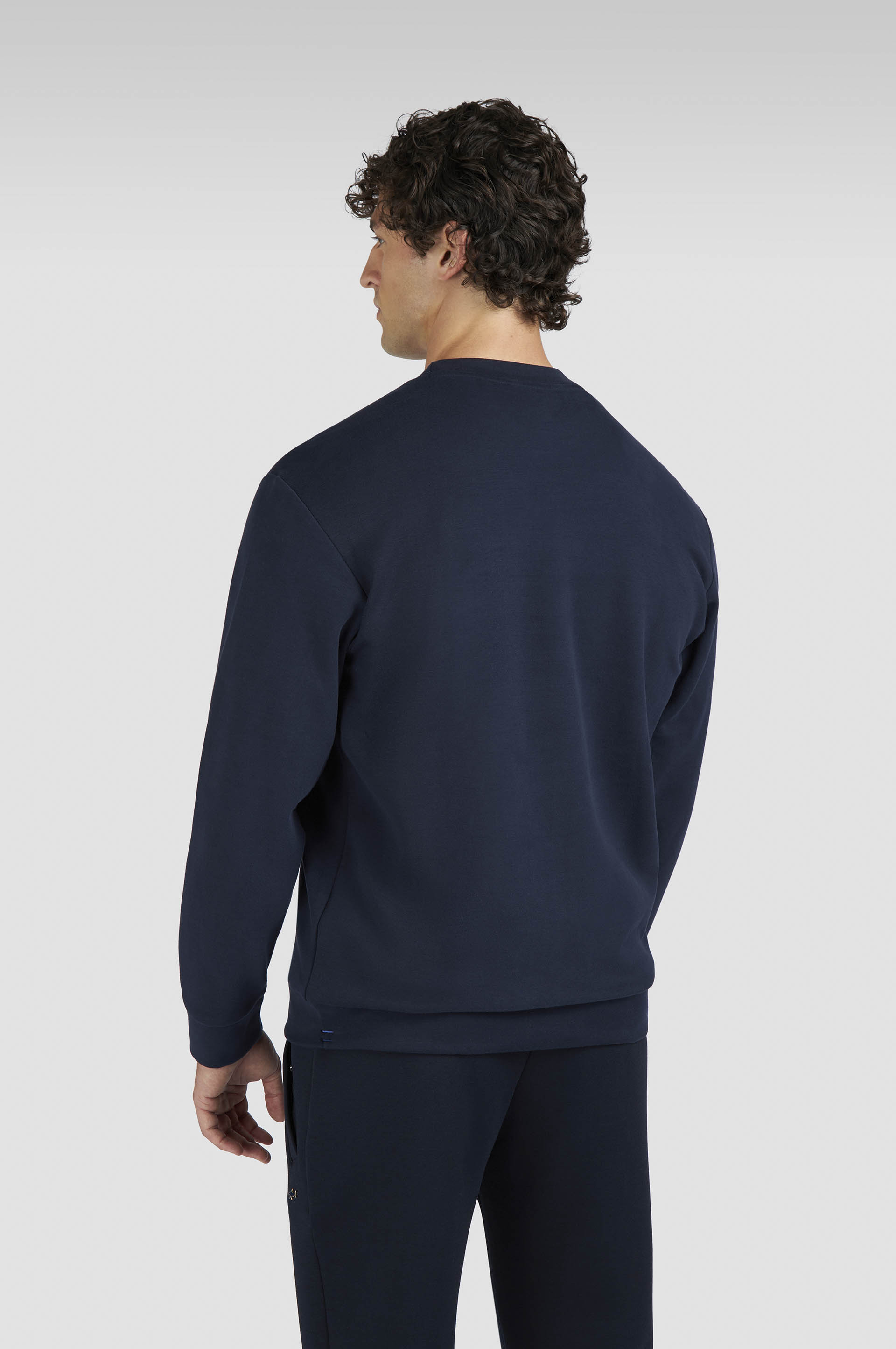 X-Soft cotton sweatshirt with logo print image number 3 X-Soft cotton sweatshirt with logo print image number 3