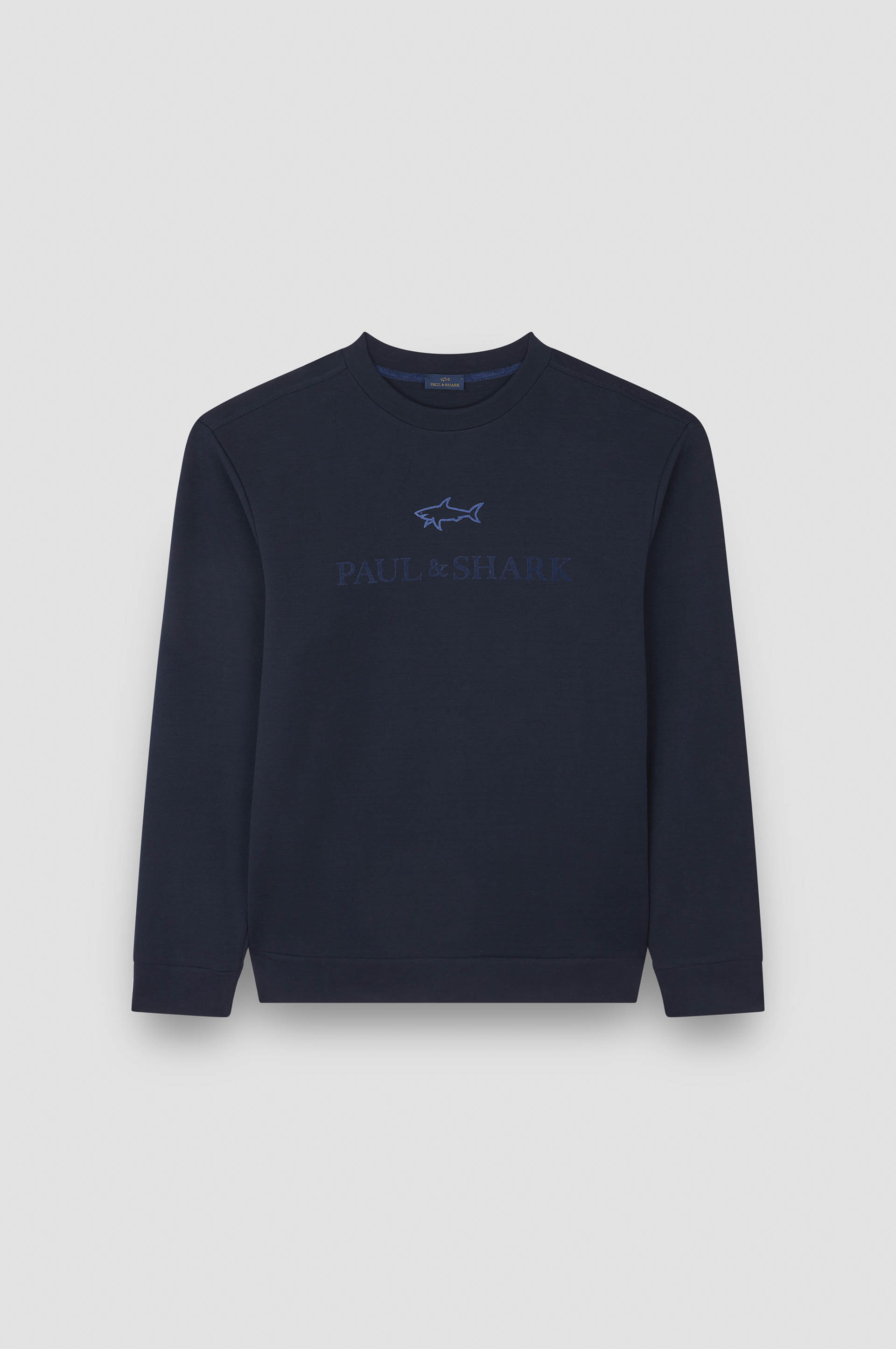 X-Soft cotton sweatshirt with logo print image number 1 X-Soft cotton sweatshirt with logo print image number 1