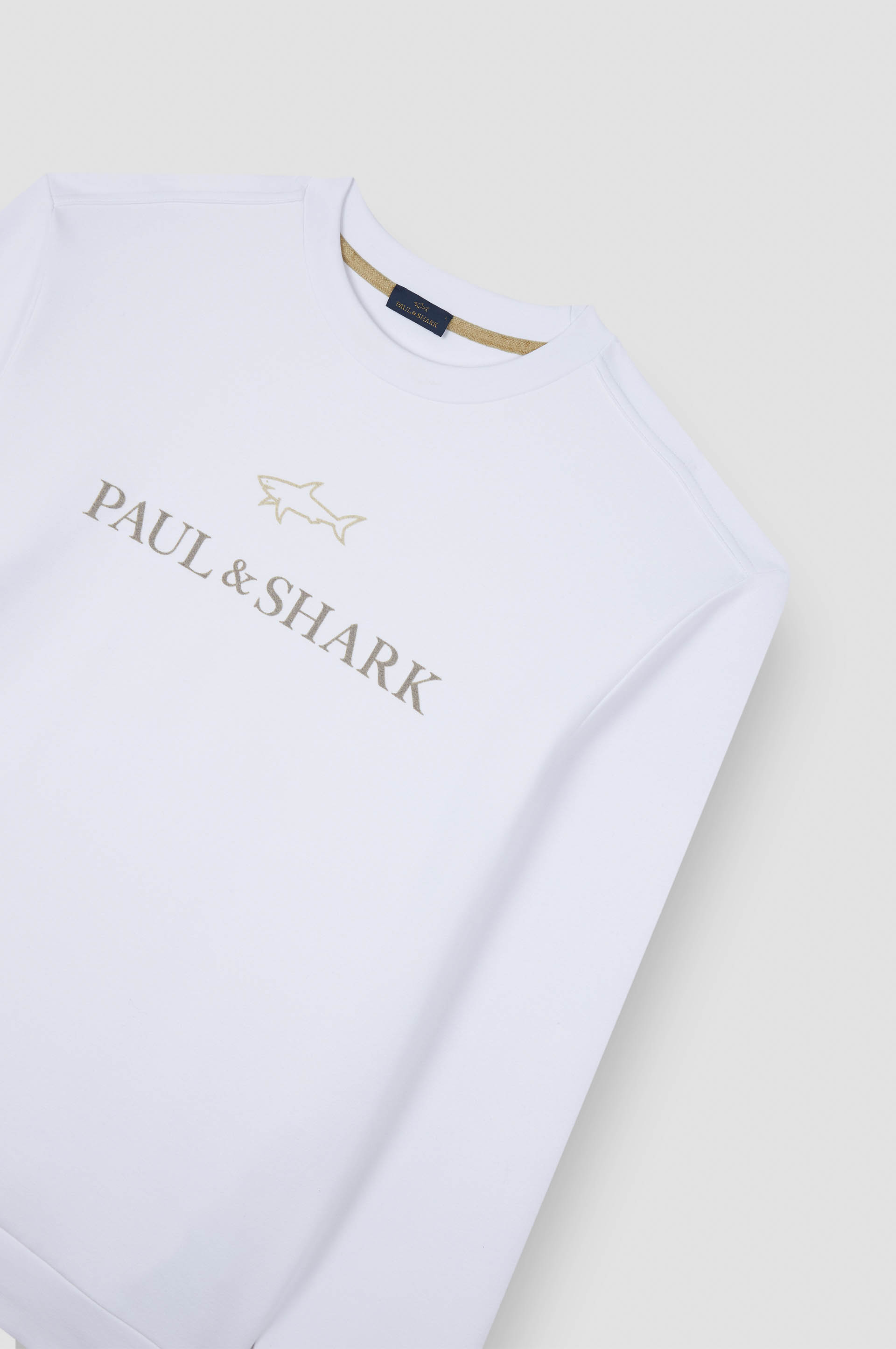 X-Soft cotton sweatshirt with logo print image number 5 X-Soft cotton sweatshirt with logo print image number 5