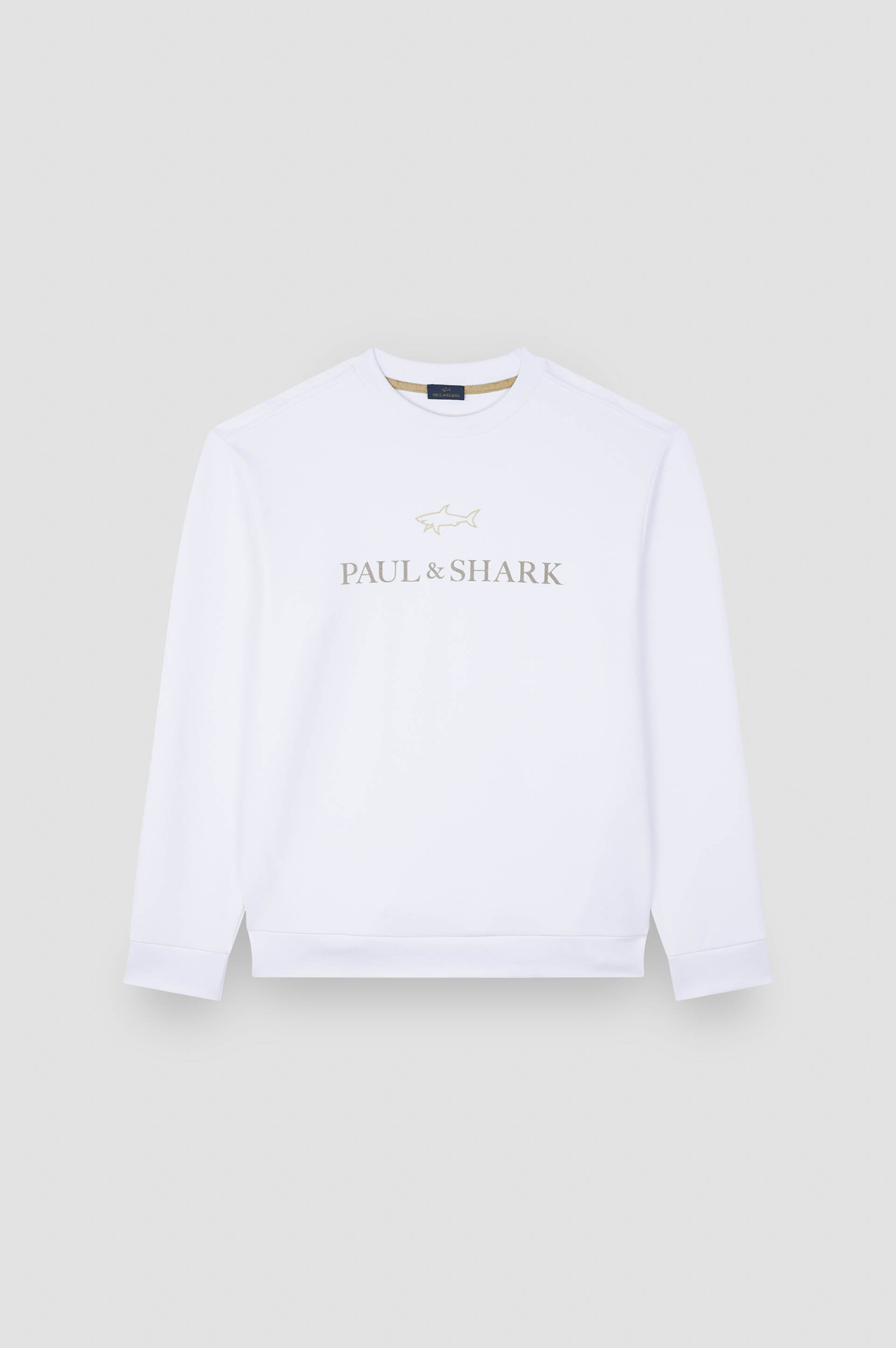 X-Soft cotton sweatshirt with logo print image number 1 X-Soft cotton sweatshirt with logo print image number 1