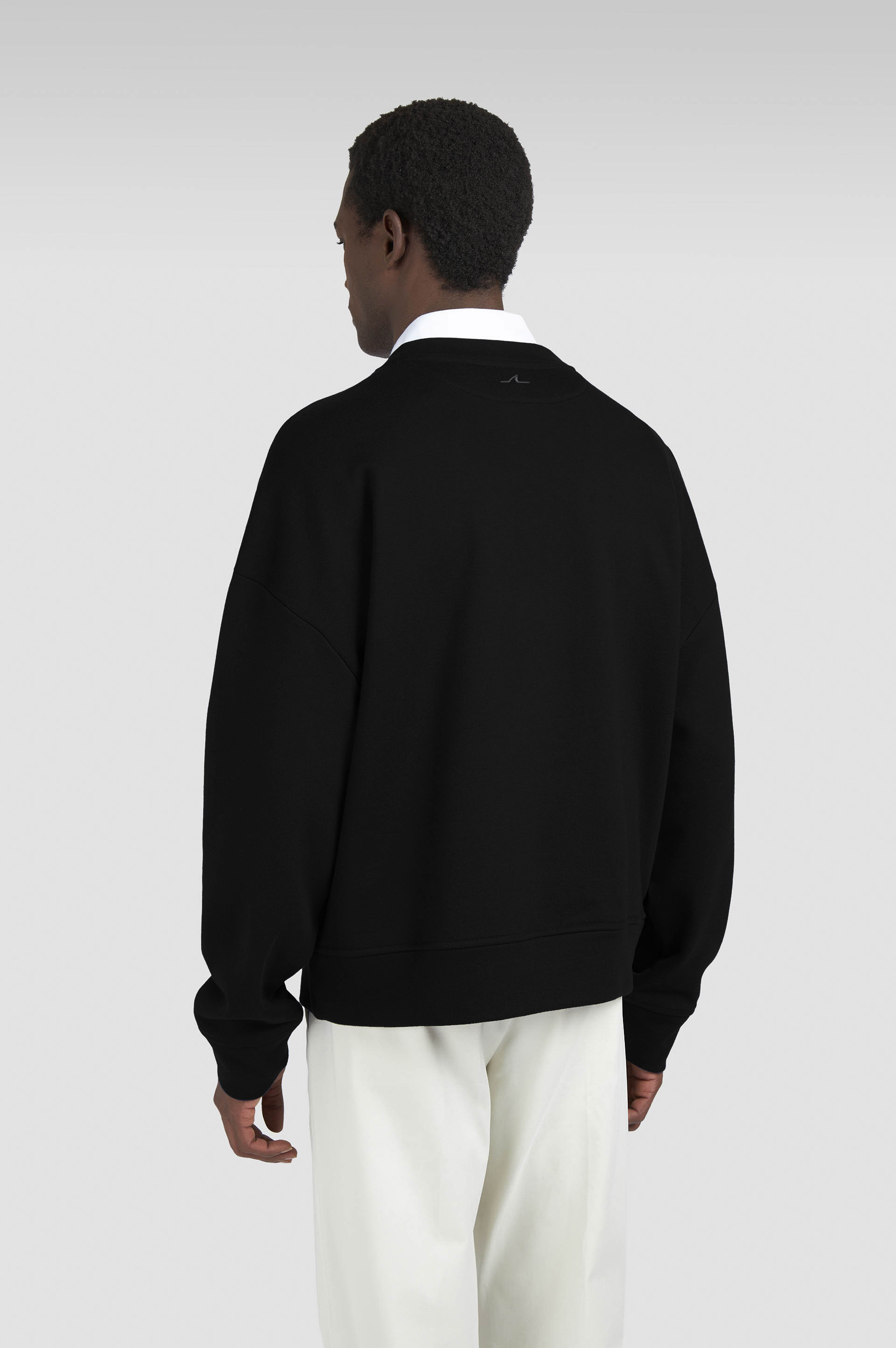 Sweatshirt en Cotton Fleece avec imprimé Shark image number 3