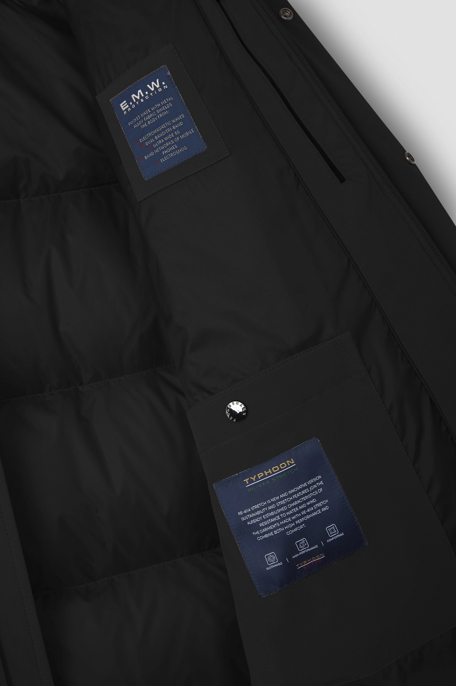 Chaqueta larga de plumas Typhoon® Re-4X4 Stretch image number 7 Chaqueta larga de plumas Typhoon® Re-4X4 Stretch image number 7
