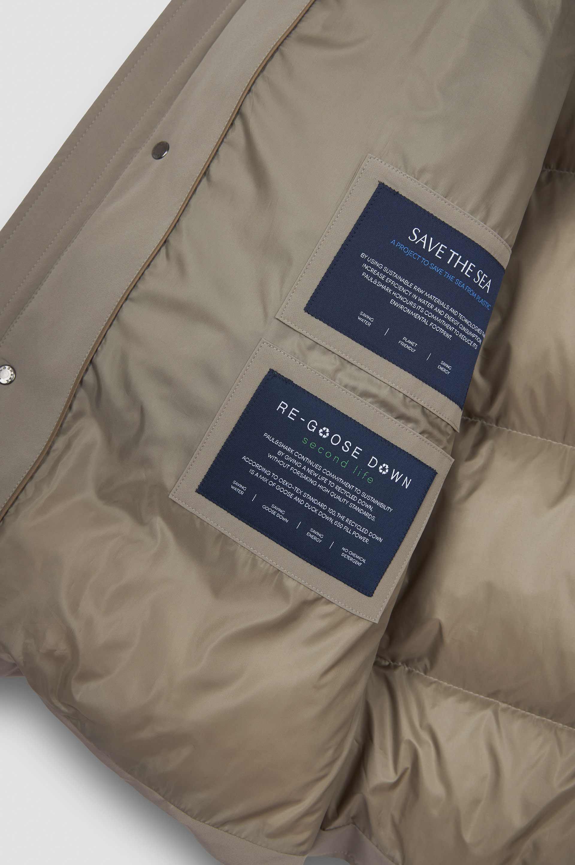 Typhoon® Re-4X4 Stretch long quilted jacket image number 6