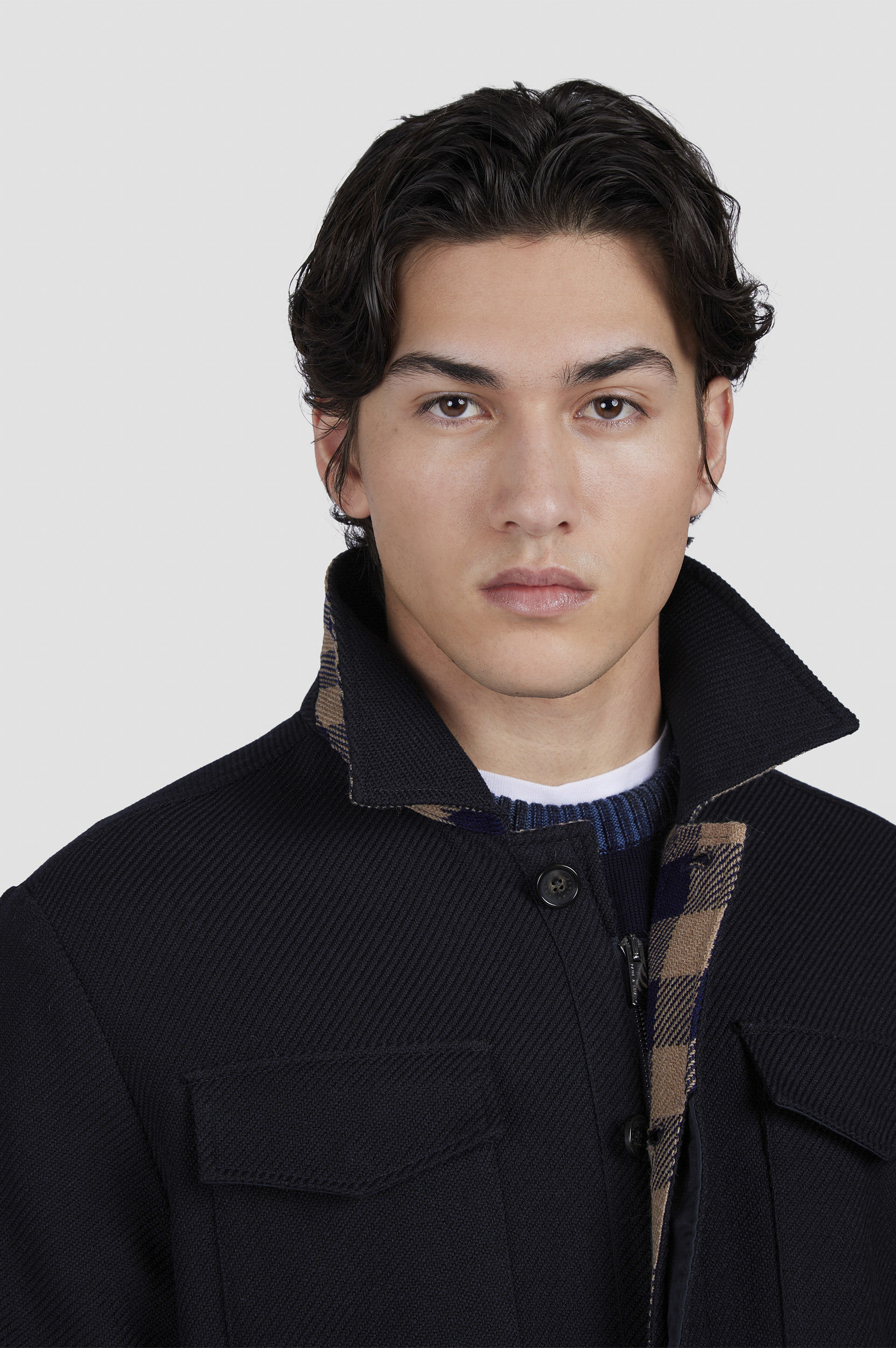 Veste de terrain en laine image number 4