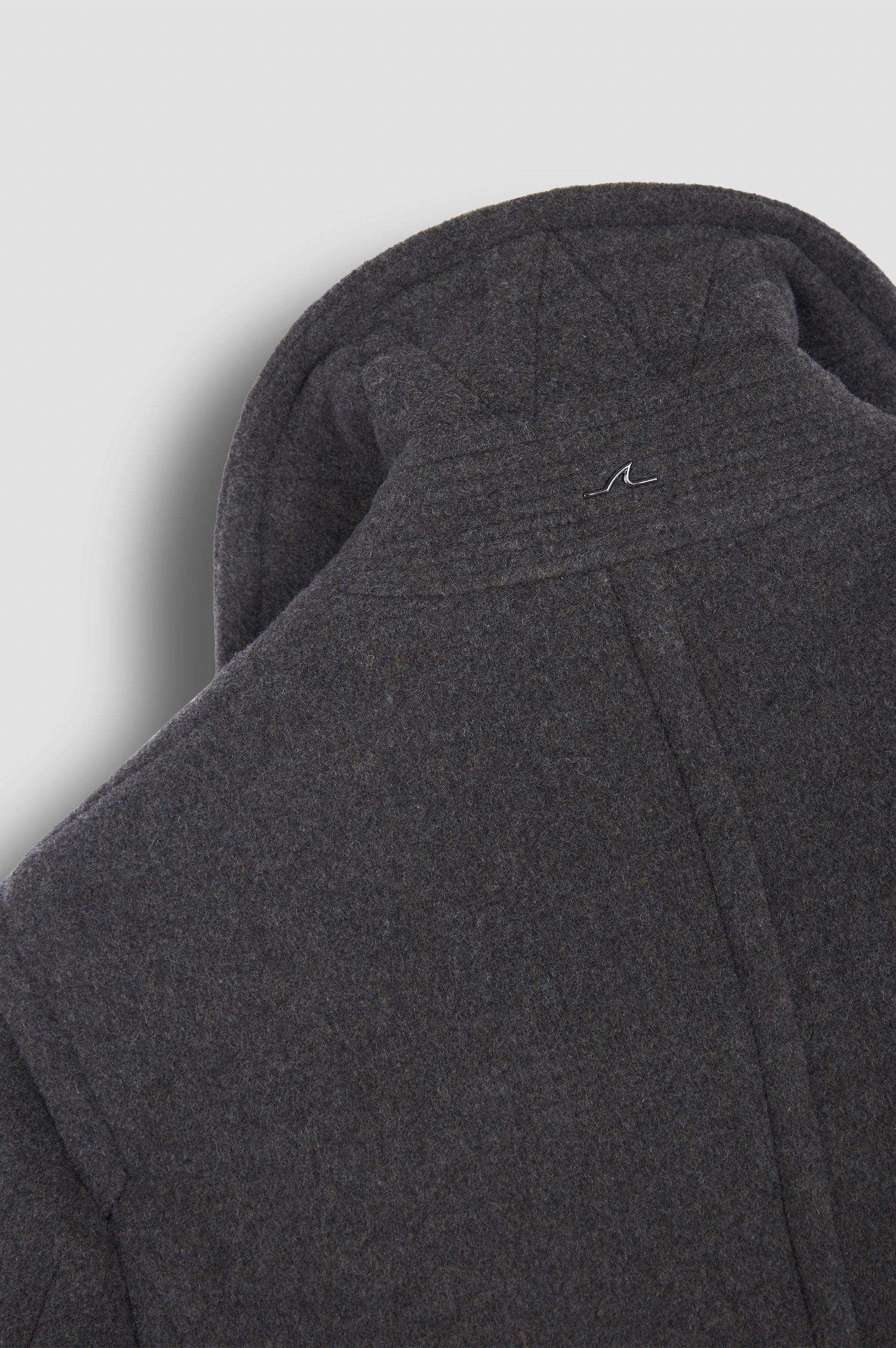 True Peacoat en laine et cachemire image number 7