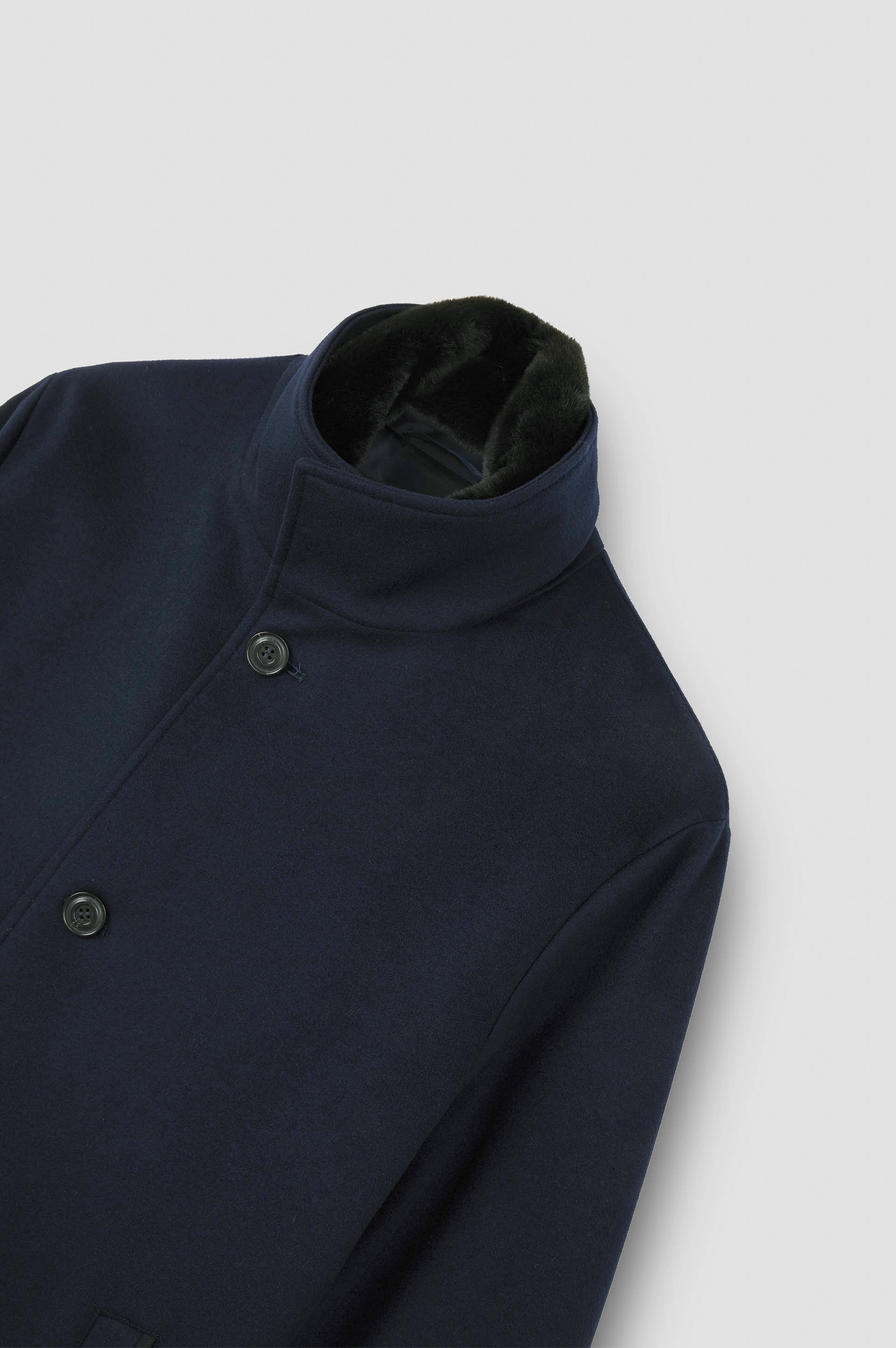 Cashmere car coat image number 5