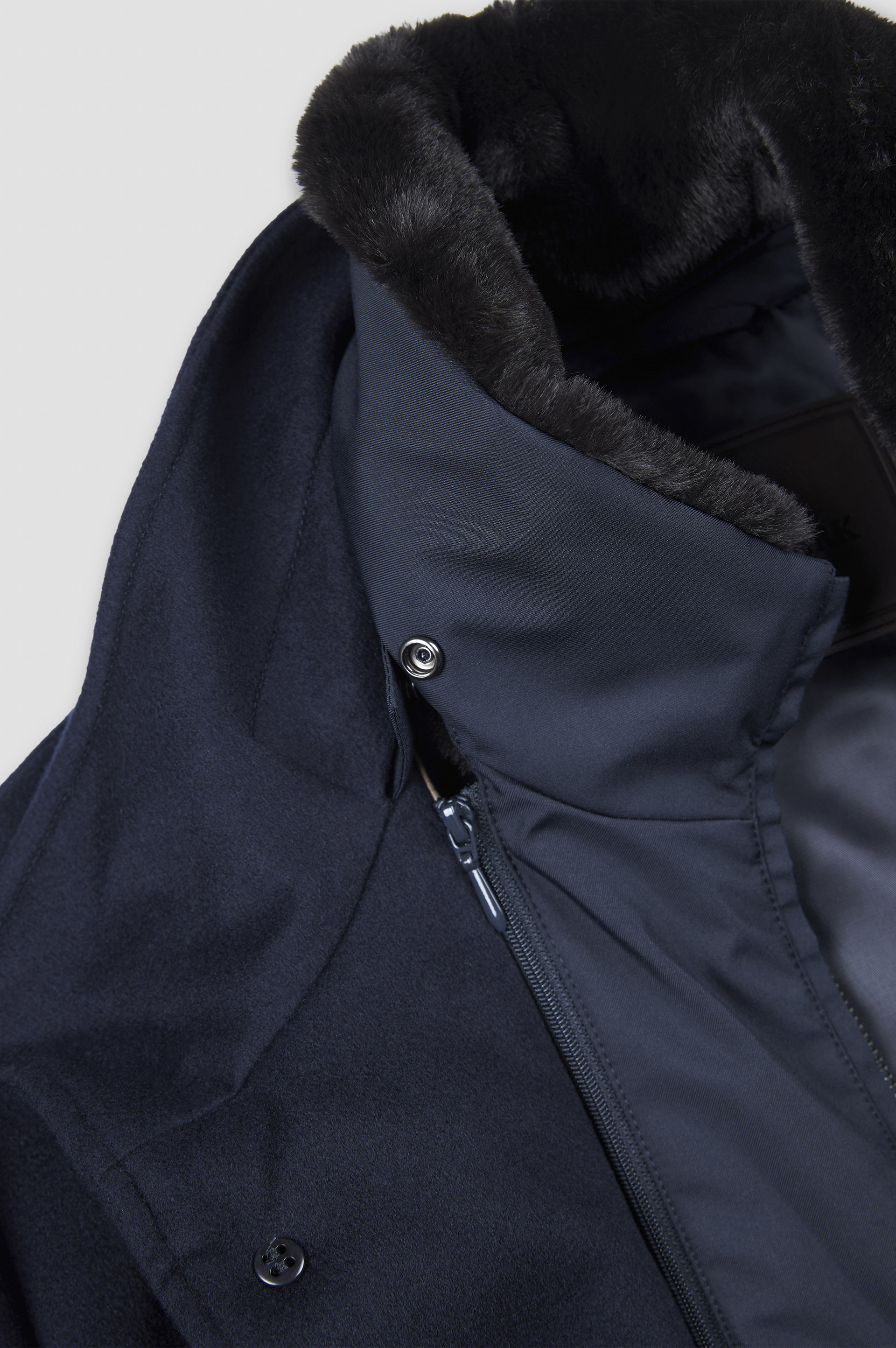 Cashmere car coat image number 9