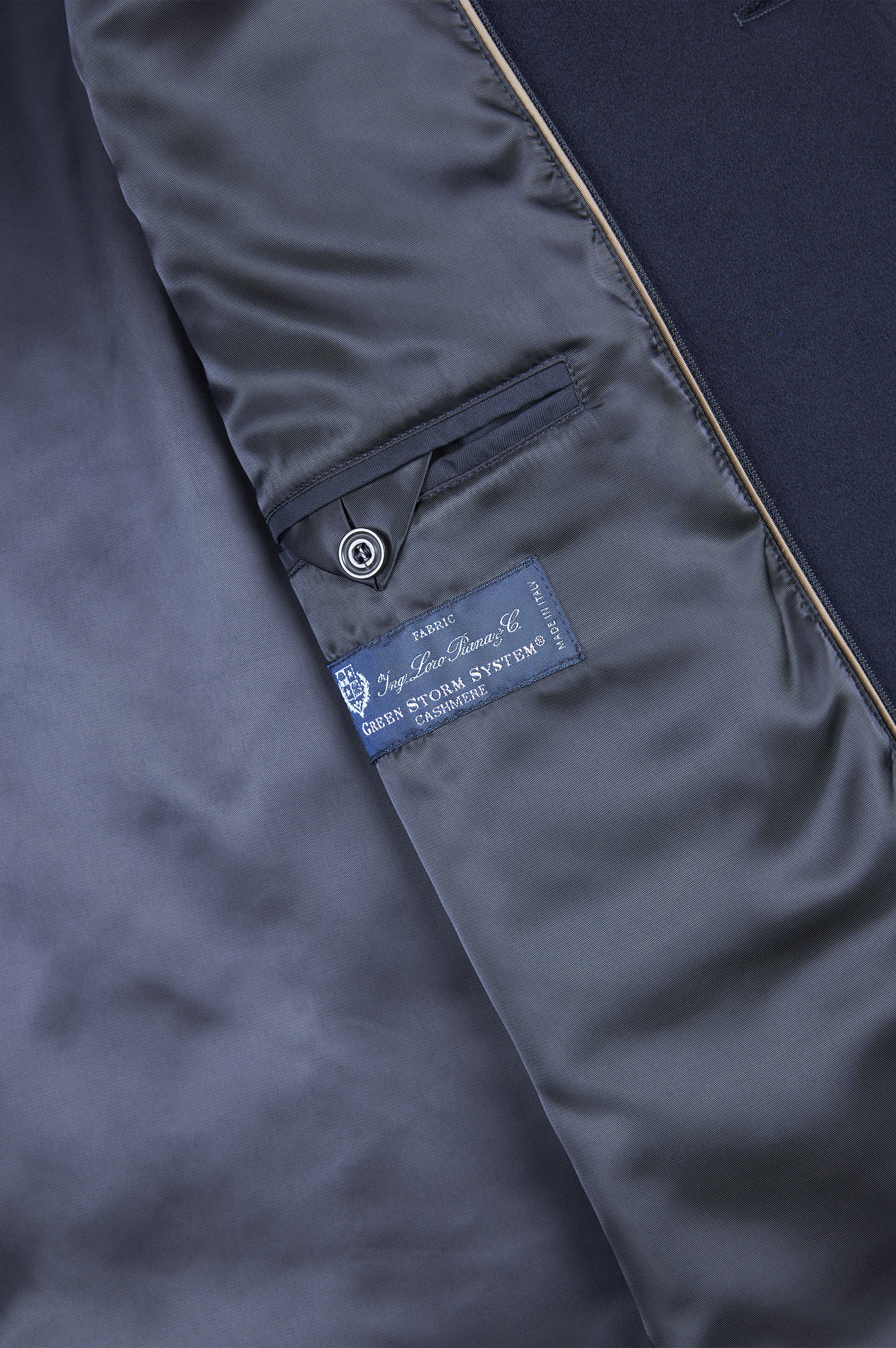 Cashmere car coat image number 6