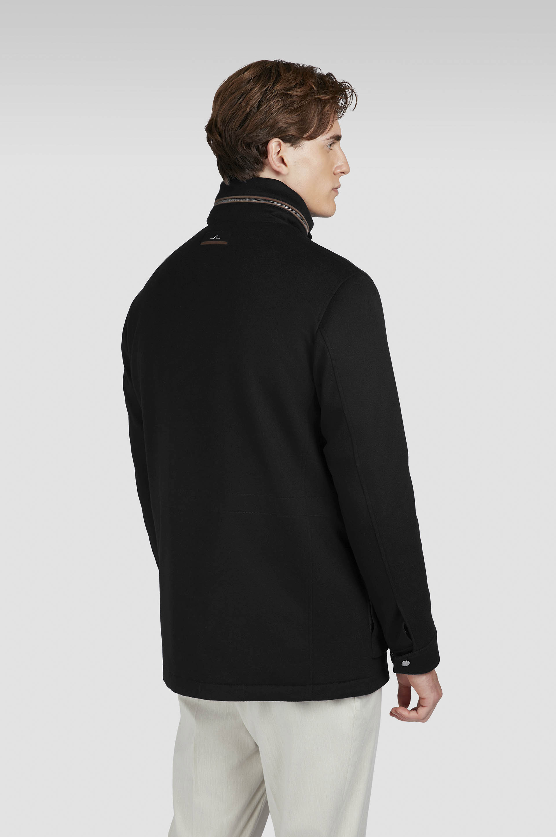 Carcoat in cashmere image number 3 Carcoat in cashmere image number 3