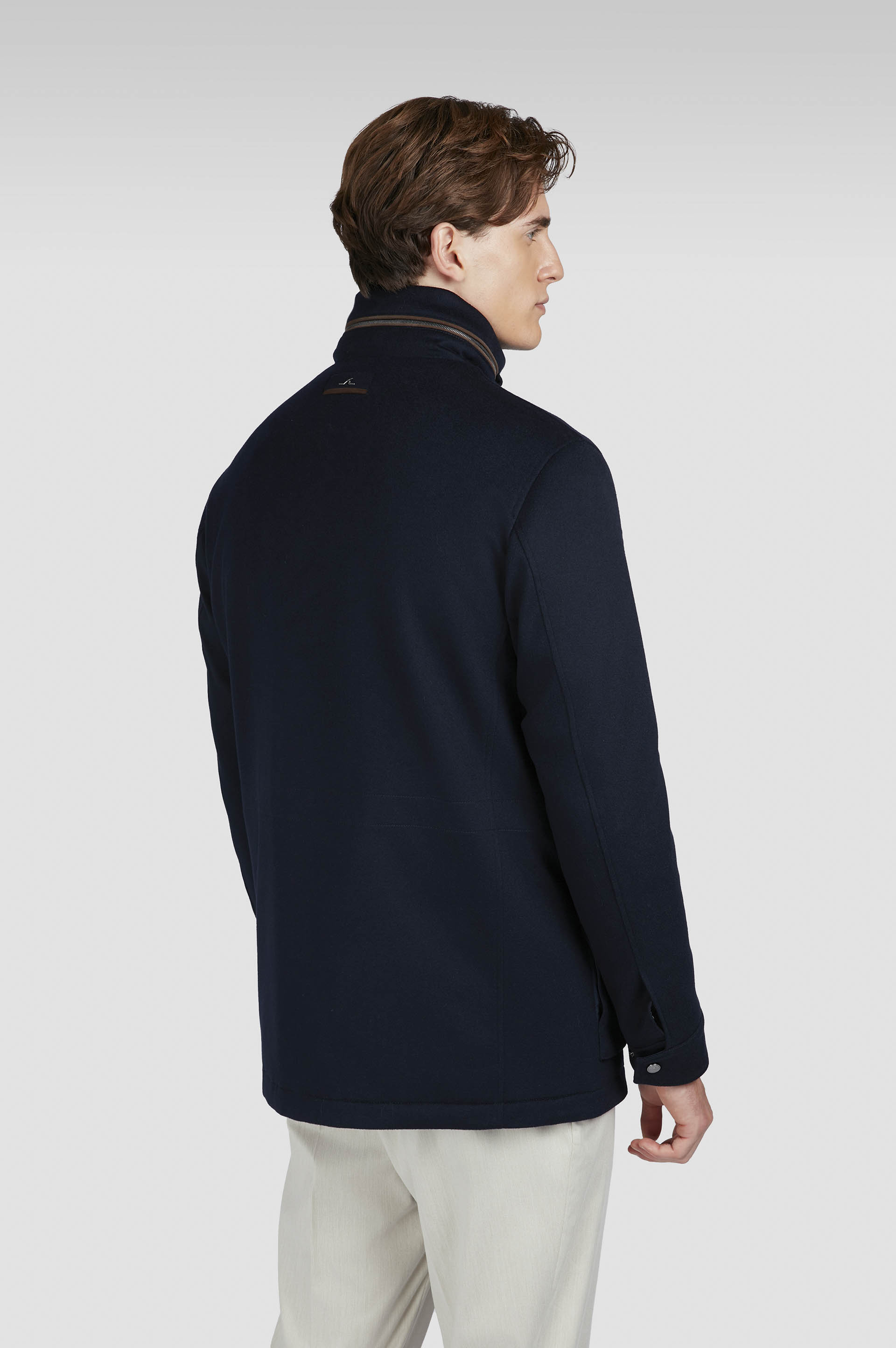 Manteau carcoat en cachemire image number 3 Manteau carcoat en cachemire image number 3