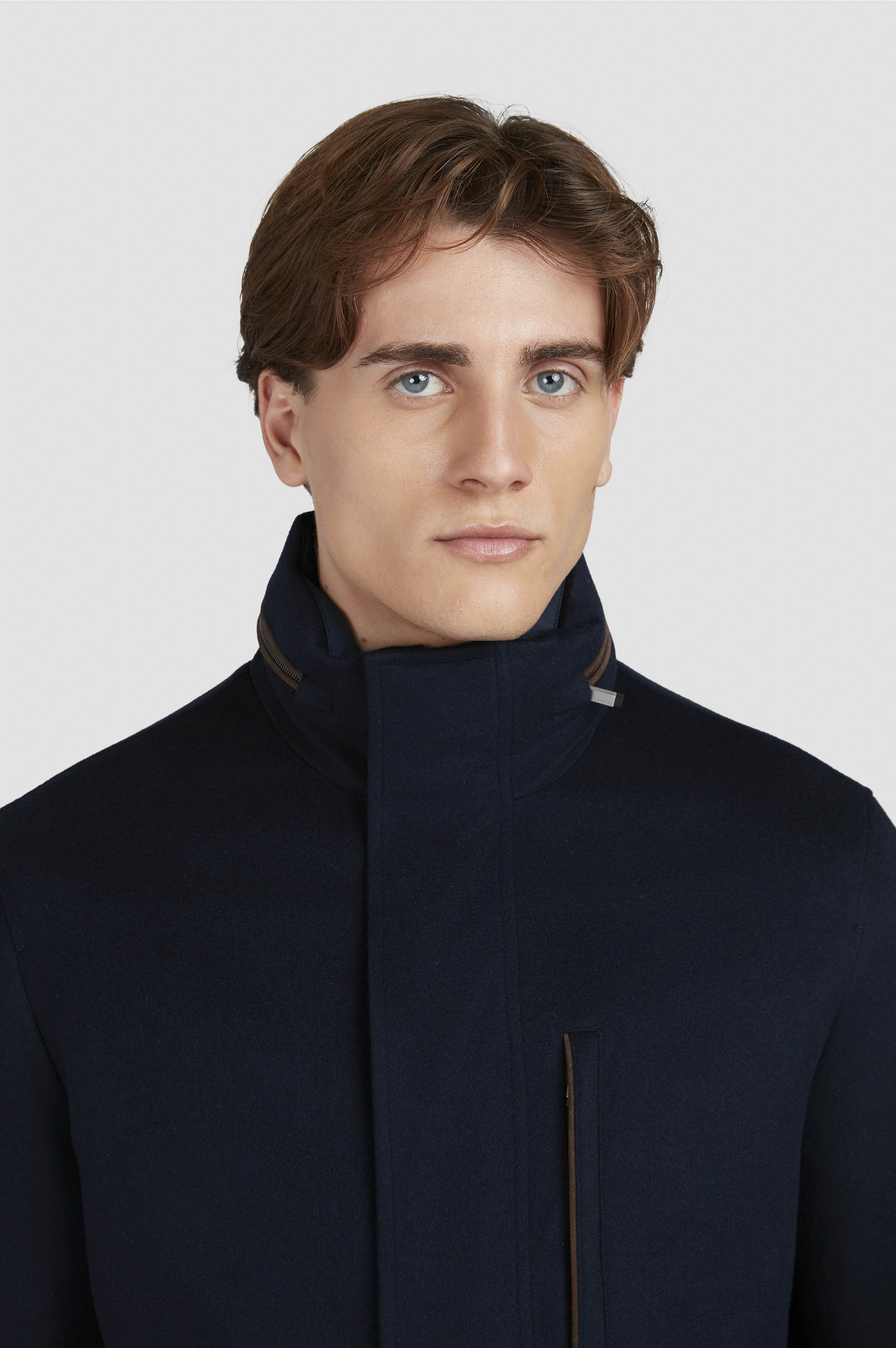 Manteau carcoat en cachemire image number 4 Manteau carcoat en cachemire image number 4