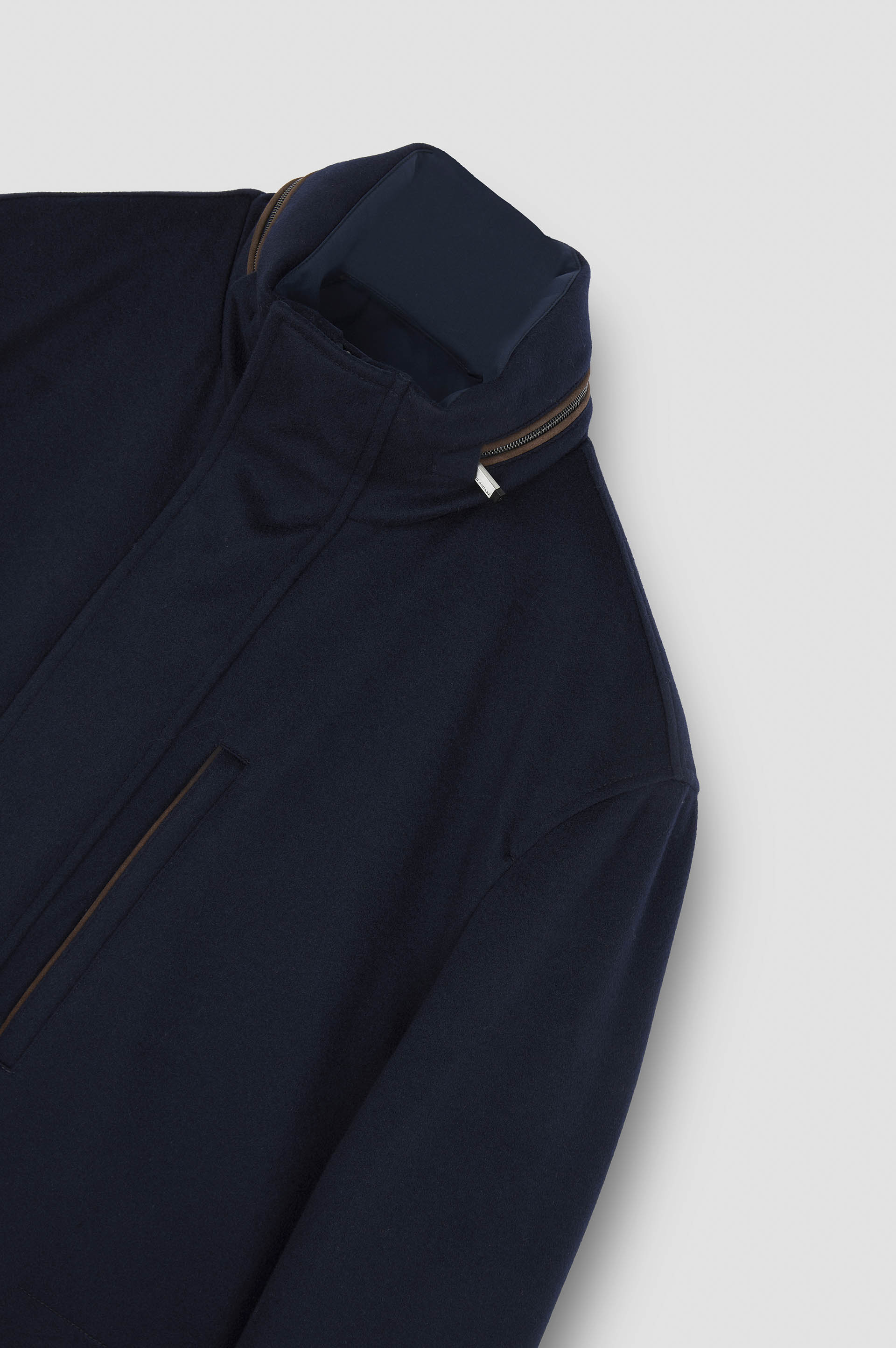 Manteau carcoat en cachemire image number 6 Manteau carcoat en cachemire image number 6