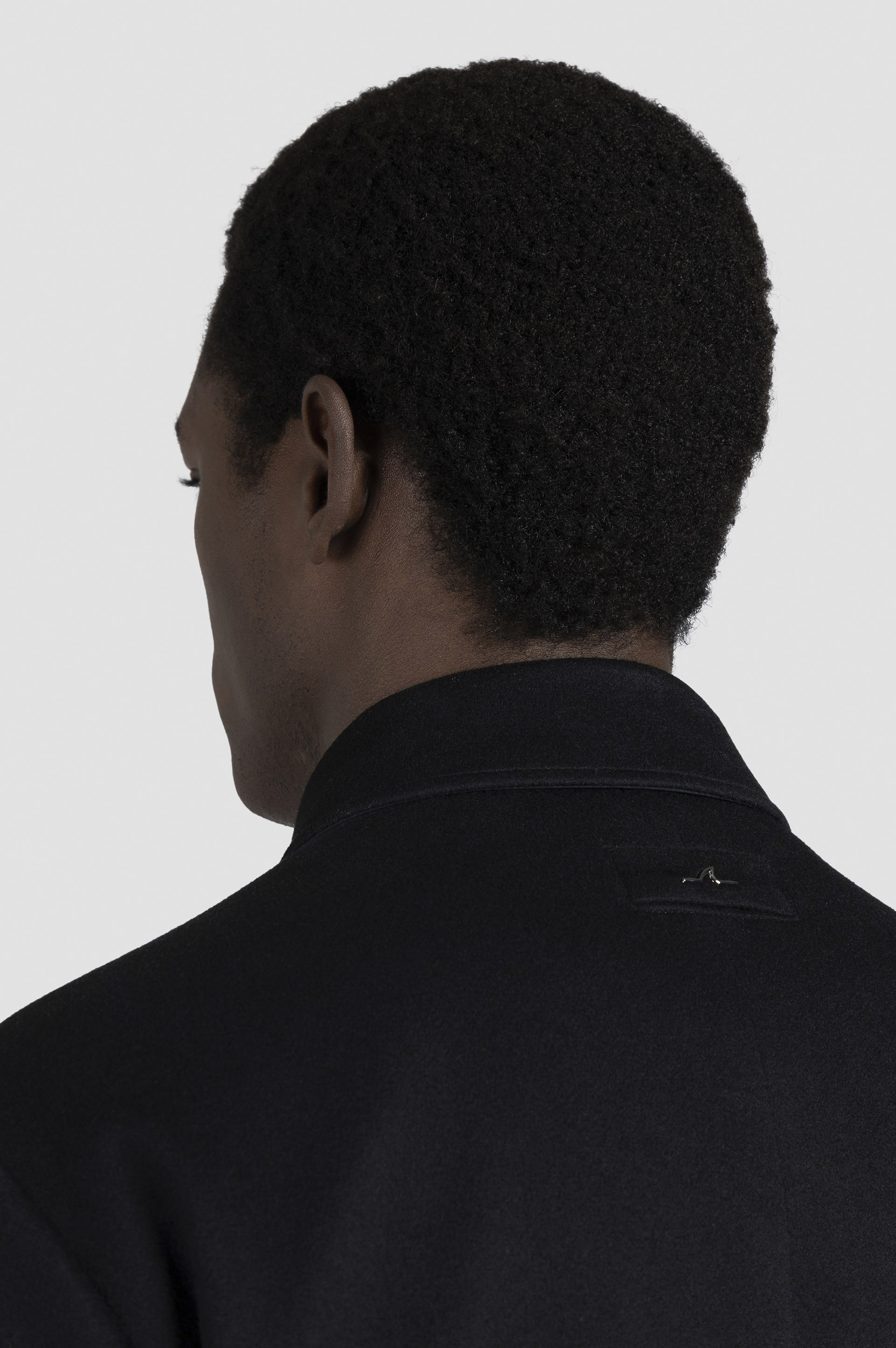 Reversible carcoat in cashmere and Typhoon® image number 5 Reversible carcoat in cashmere and Typhoon® image number 5
